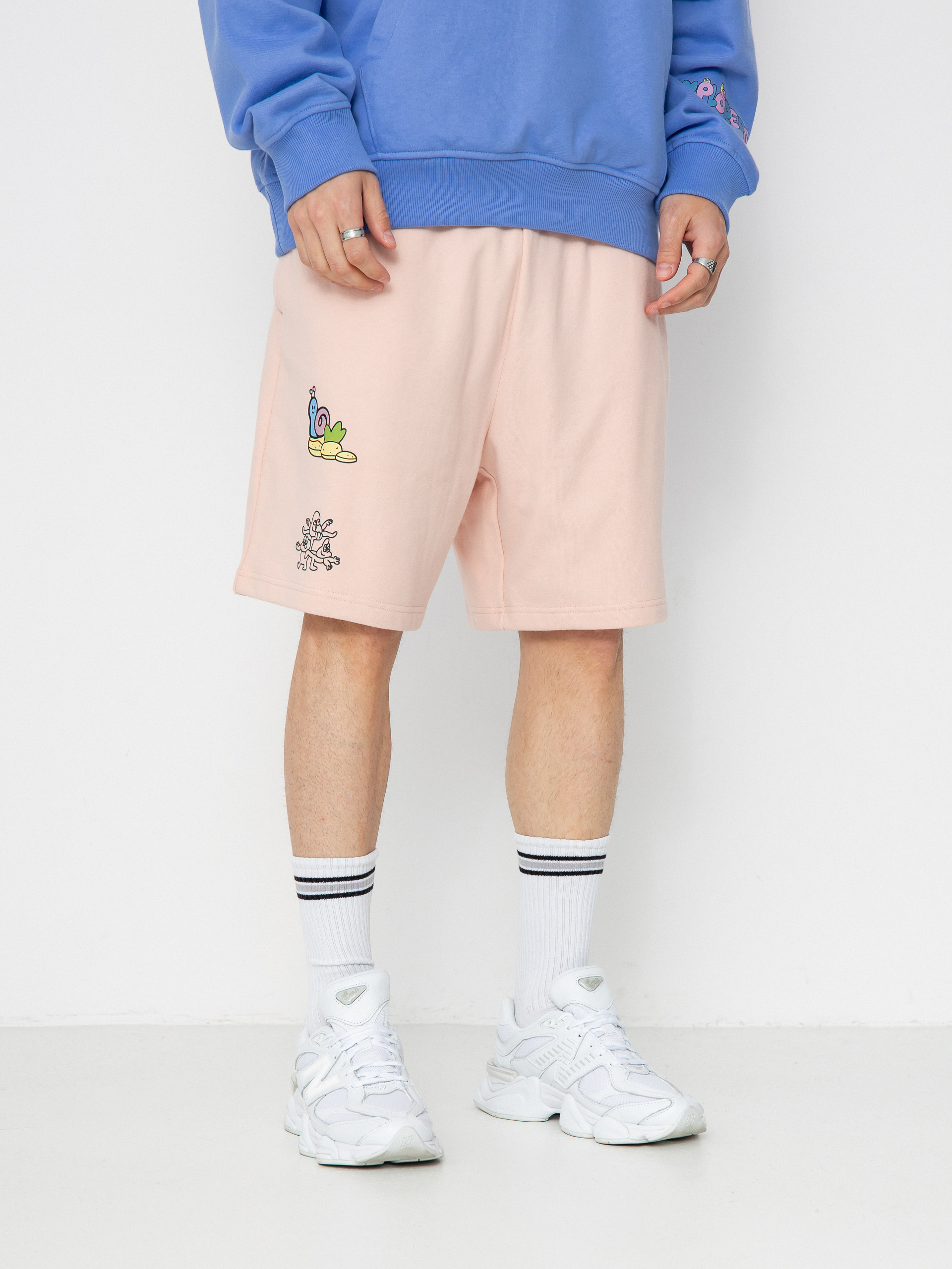 The North Face Mountain Cleanup Relaxed Rövidnadrág (pink moss)