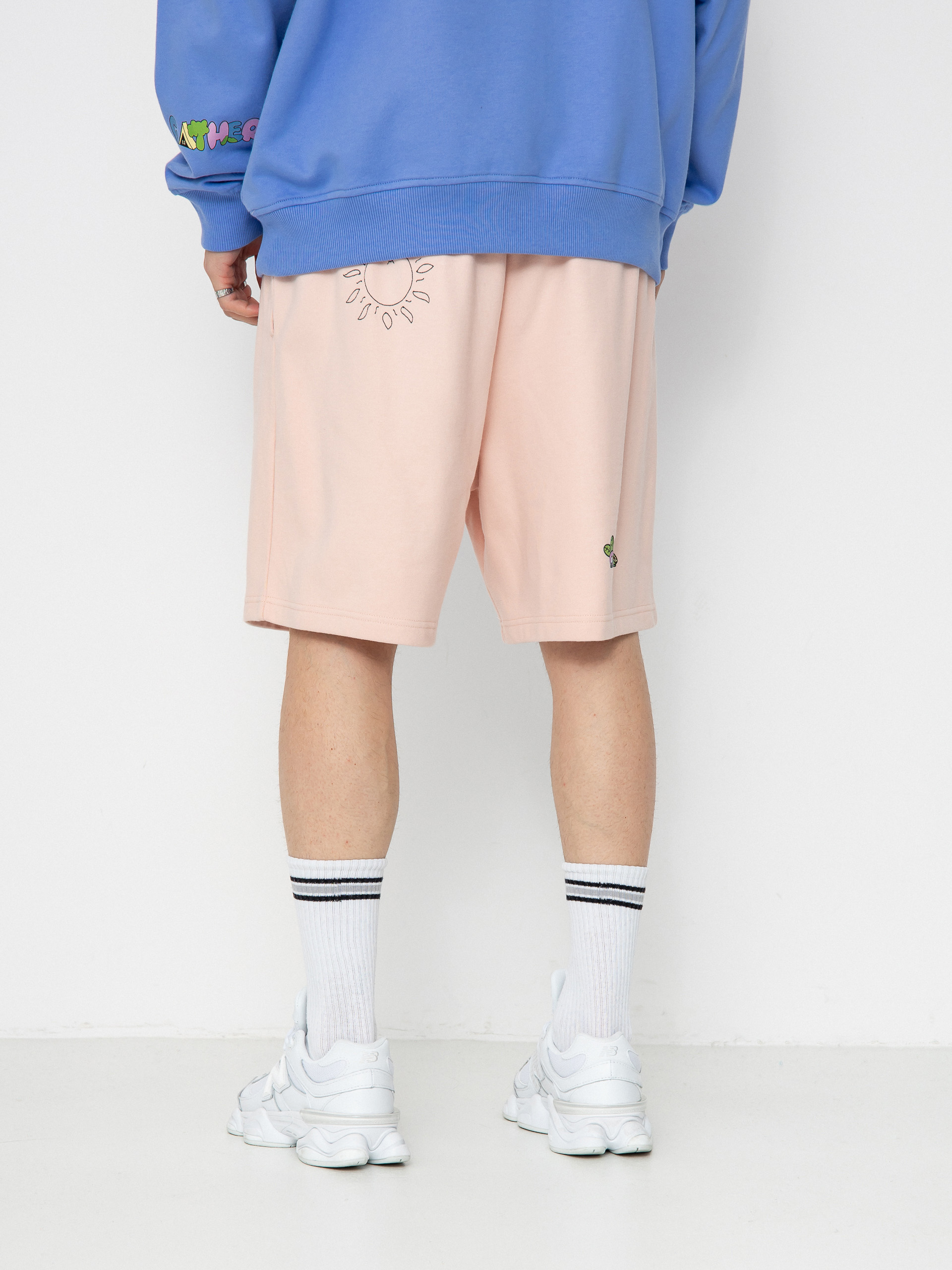 The North Face Mountain Cleanup Relaxed Rövidnadrág (pink moss)