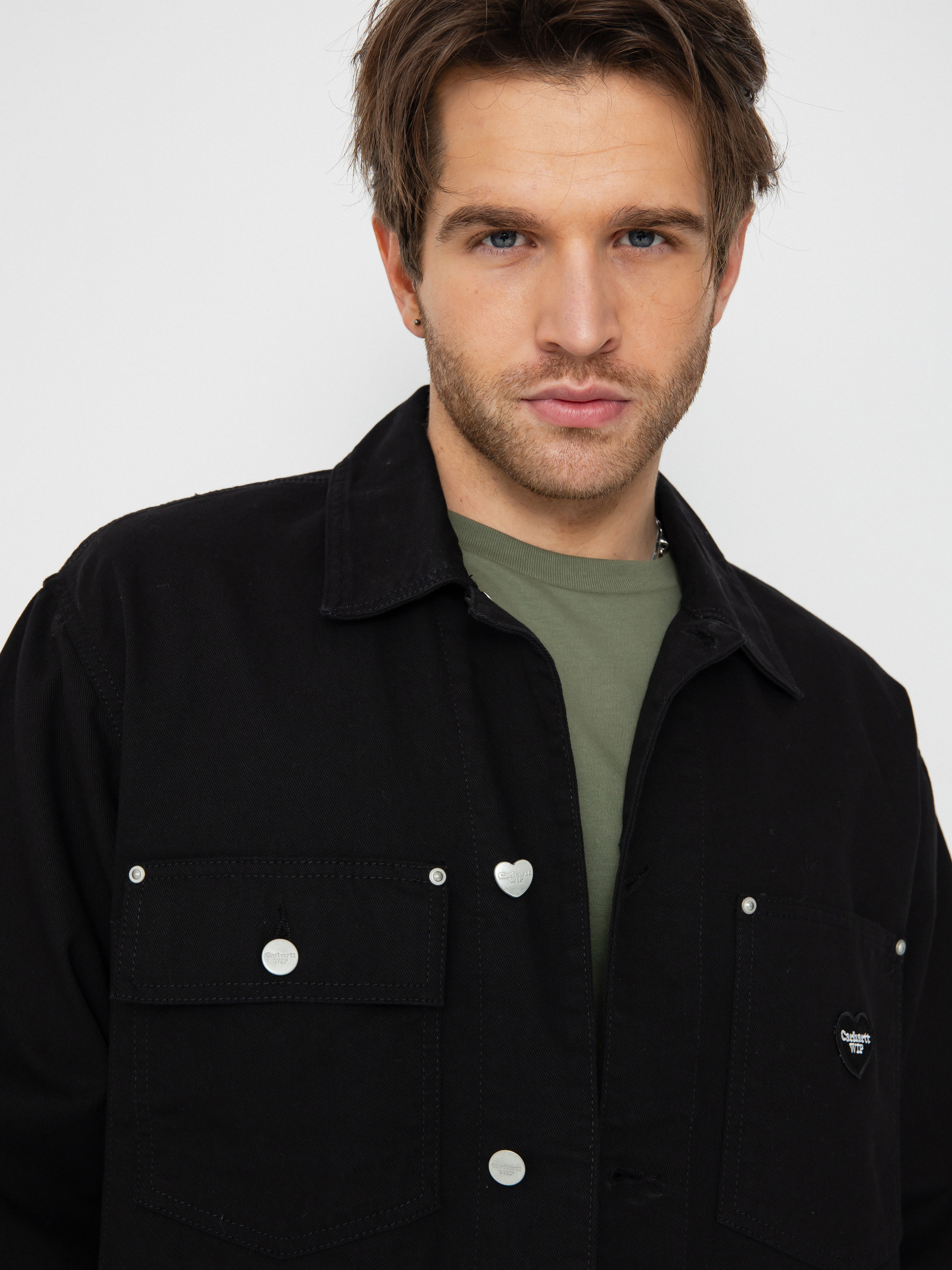 Carhartt WIP Drewe Chore Coat Dzseki (black)