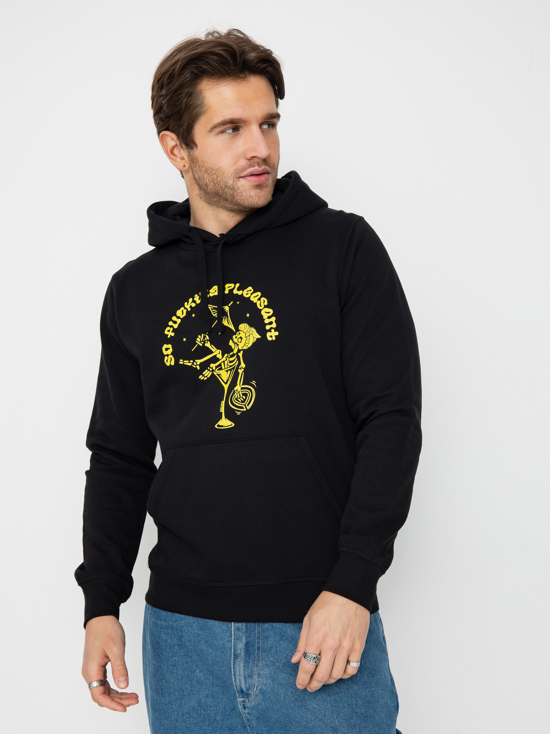 Iriedaily Zwille HD Kapucnis pulóver (black)