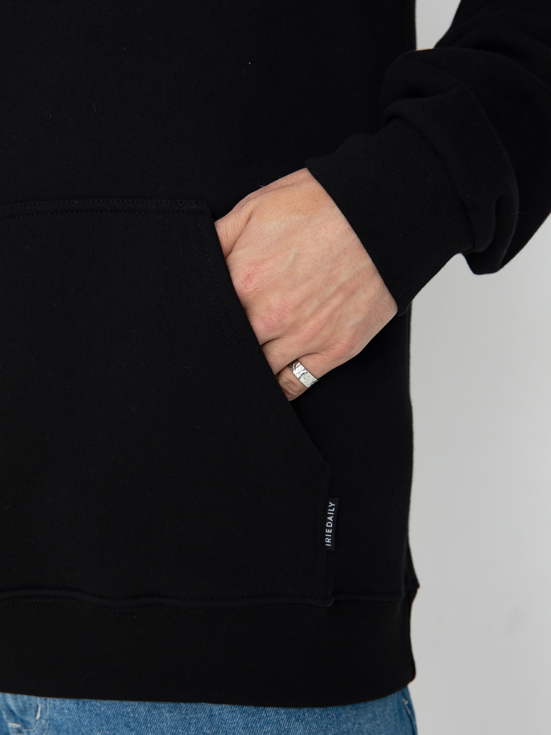 Iriedaily Zwille HD Kapucnis pulóver (black)