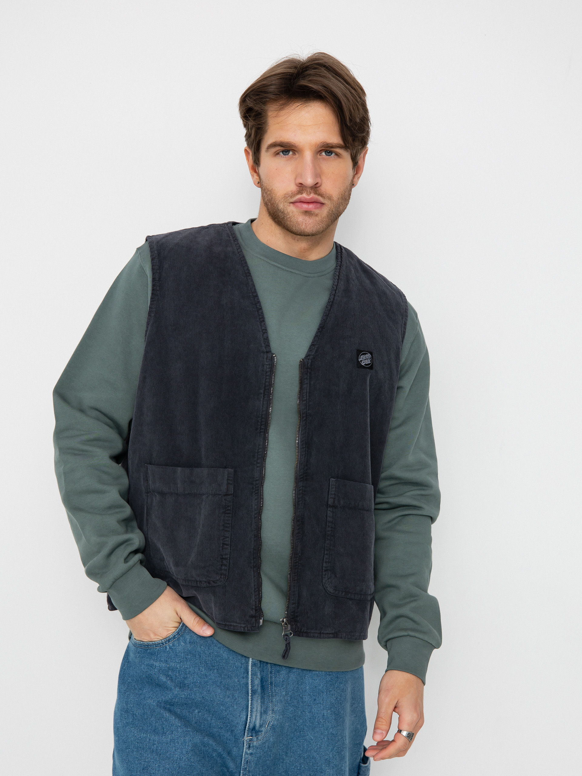 Santa Cruz Chill Mellény (grey cord)