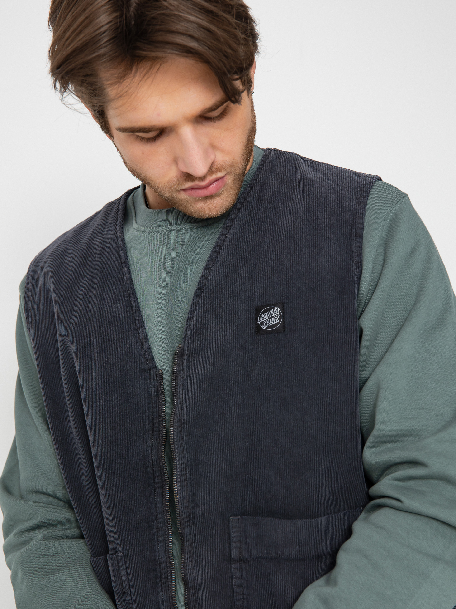 Santa Cruz Chill Mellény (grey cord)