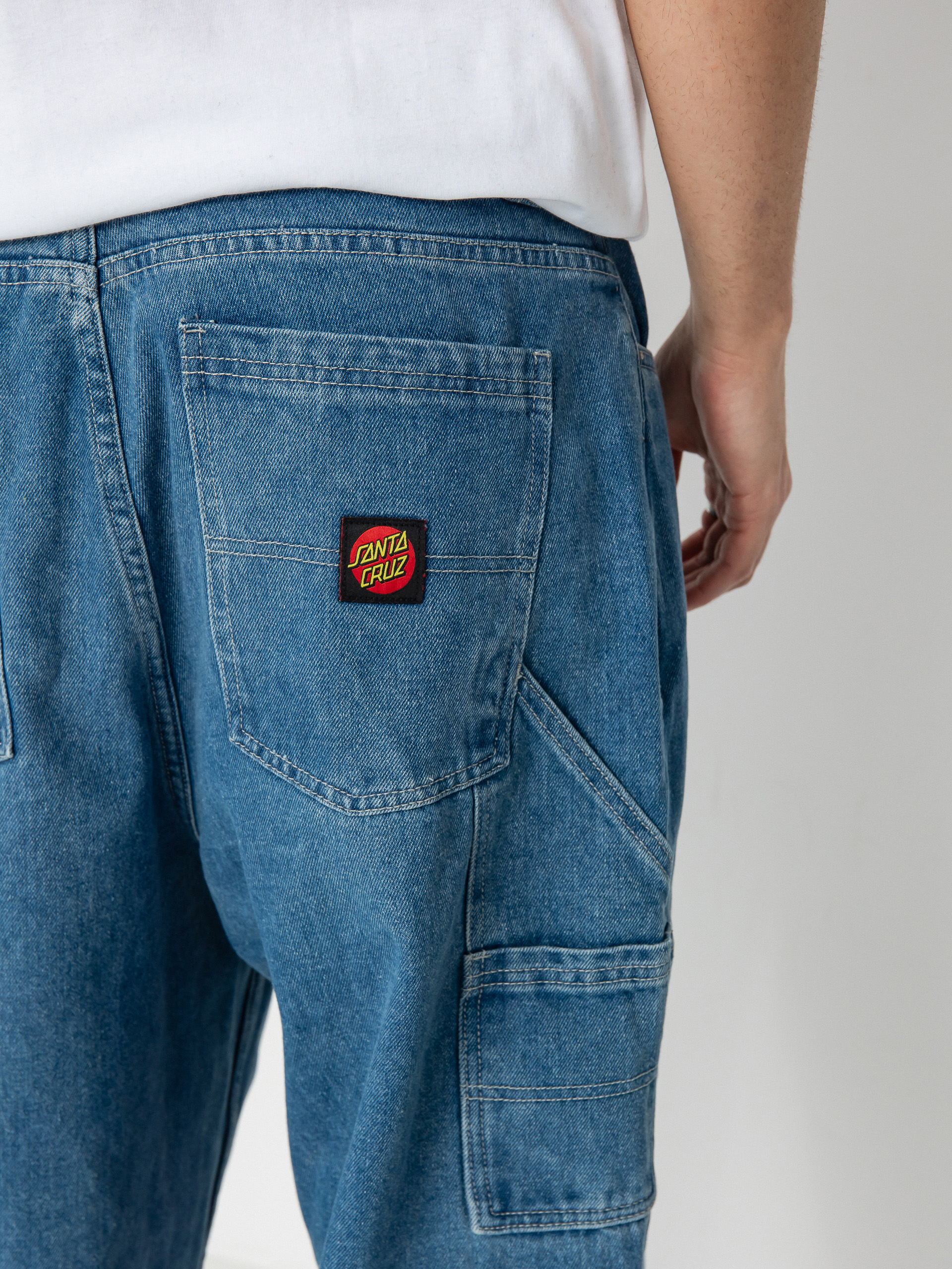 Santa Cruz Carpenter Big Kisnadrág (stonewash)
