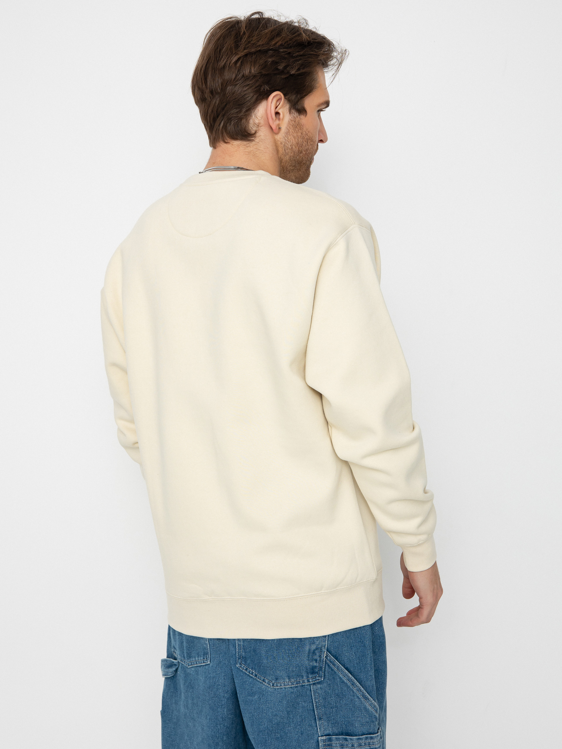 Public Dipper Crew Pulóver (white)