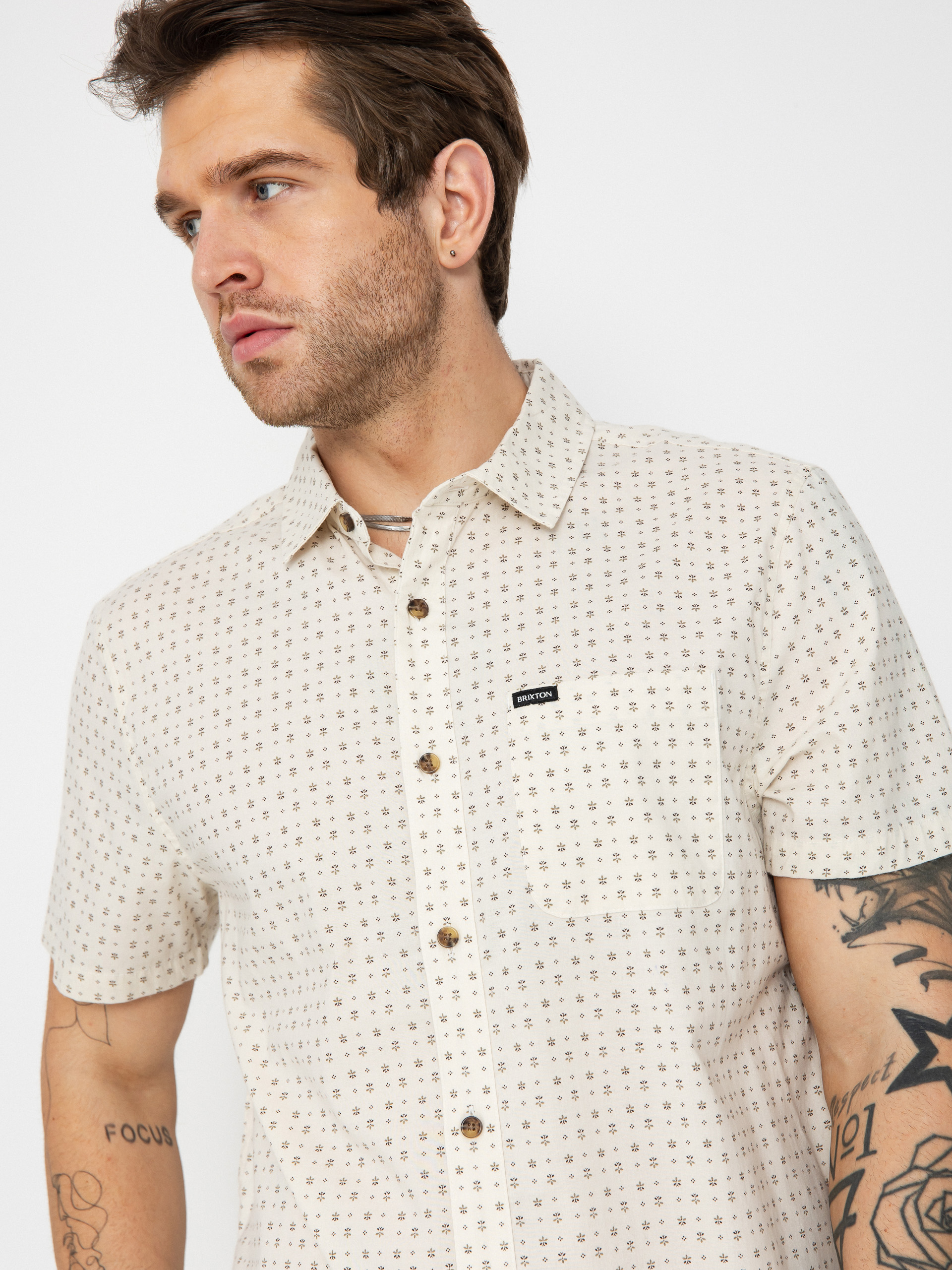 Brixton Charter Print Ing (off white/micro floral)