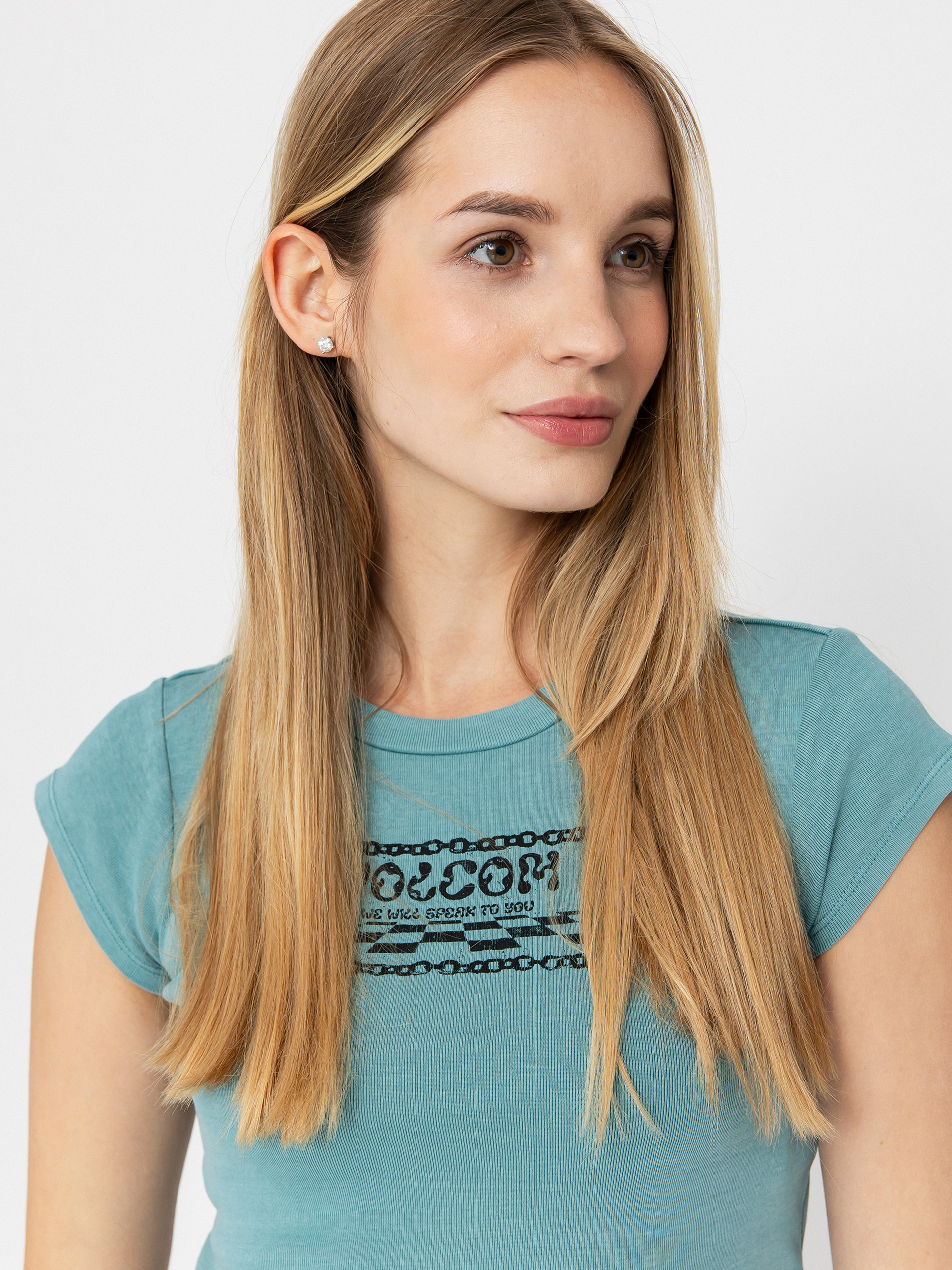 Volcom Fa F Rygalski Baby Wmn Póló (teal)