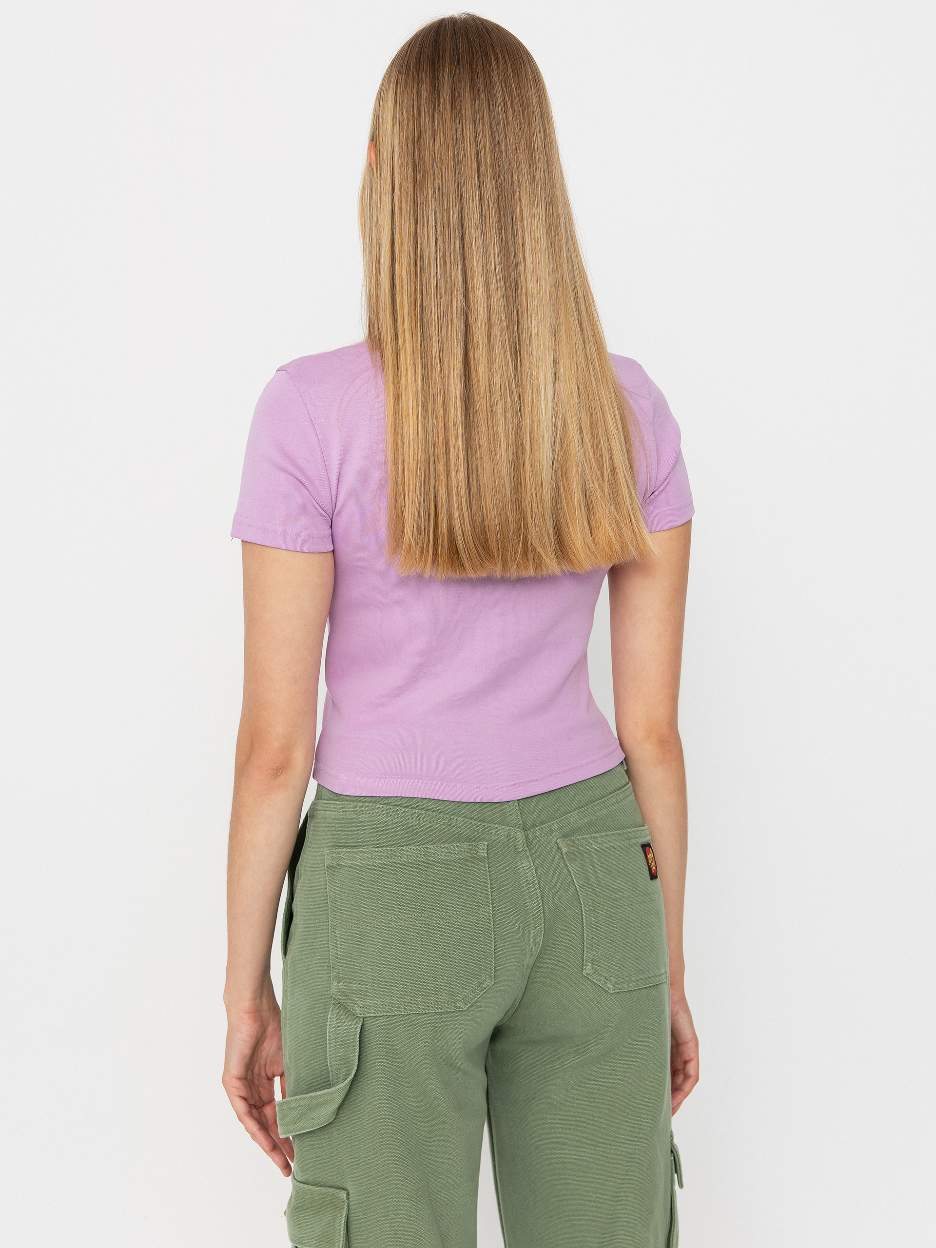 Volcom Volcomstone Crop Wmn Póló (iris purple)