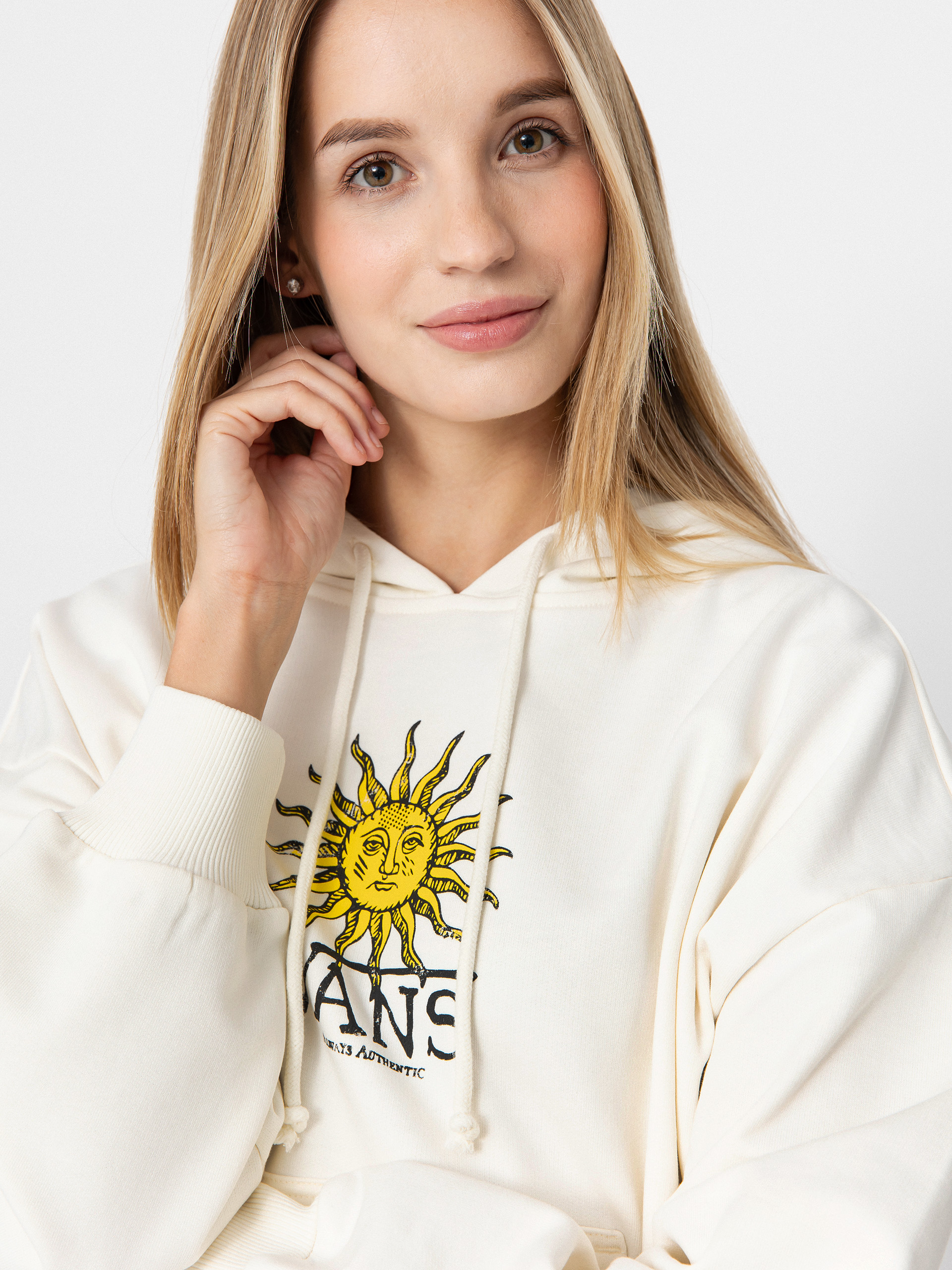 Vans Cosmic Ray Retro Fit HD Wmn Kapucnis pulóver (marshmallow)