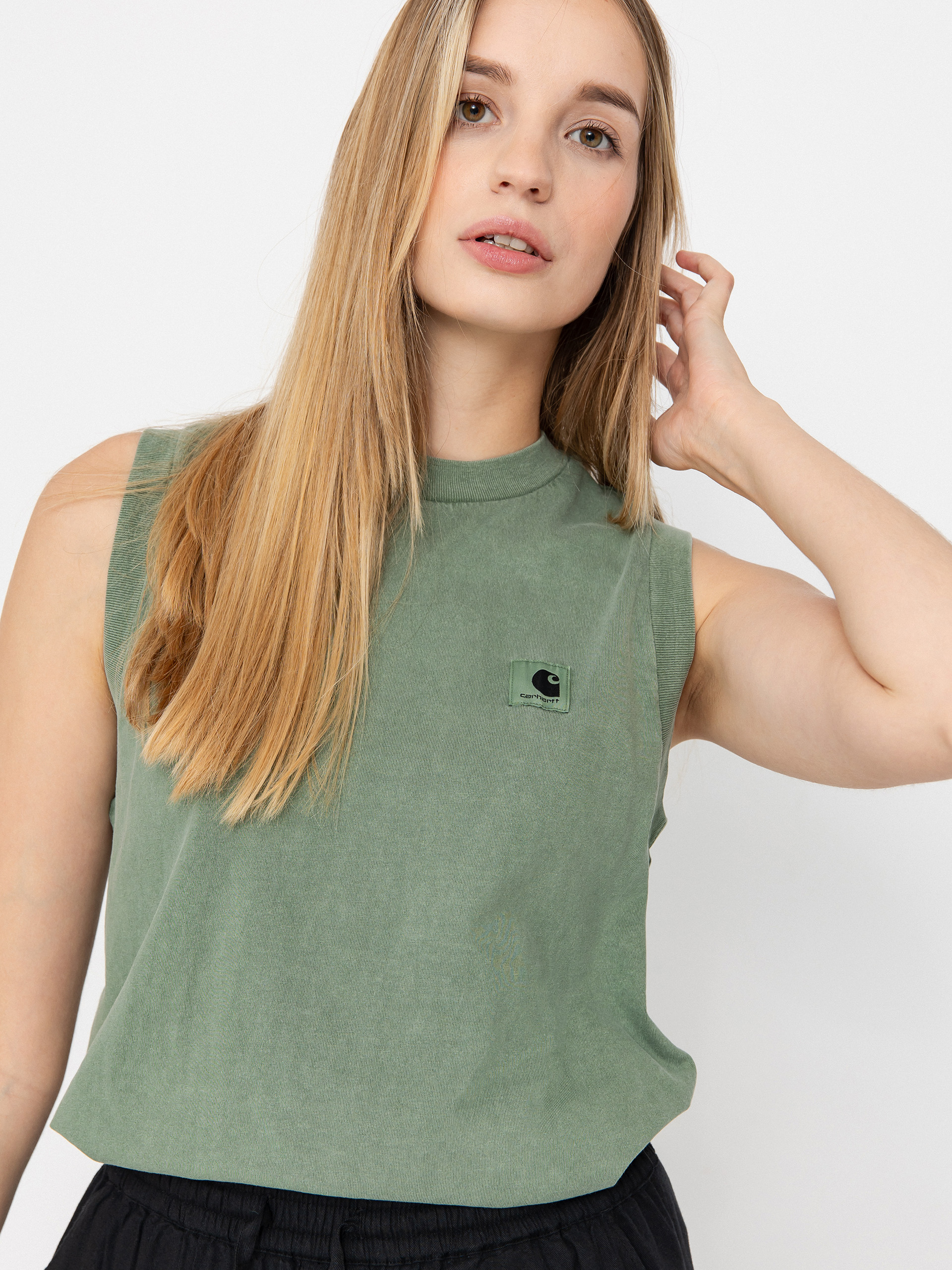 Póló Carhartt WIP Nelson Wmn (park)