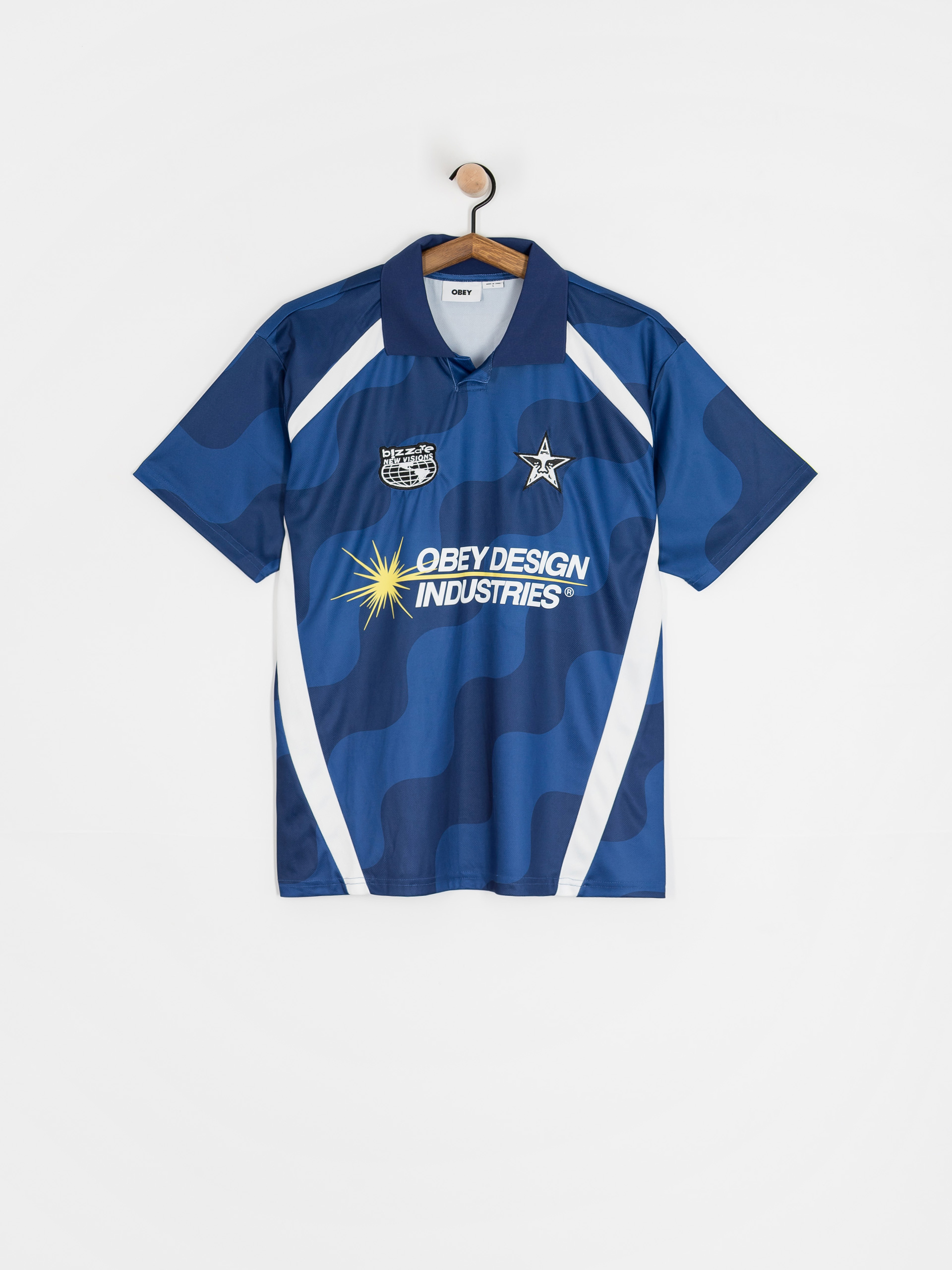 OBEY Soccer Jersey Póló (blue multi)