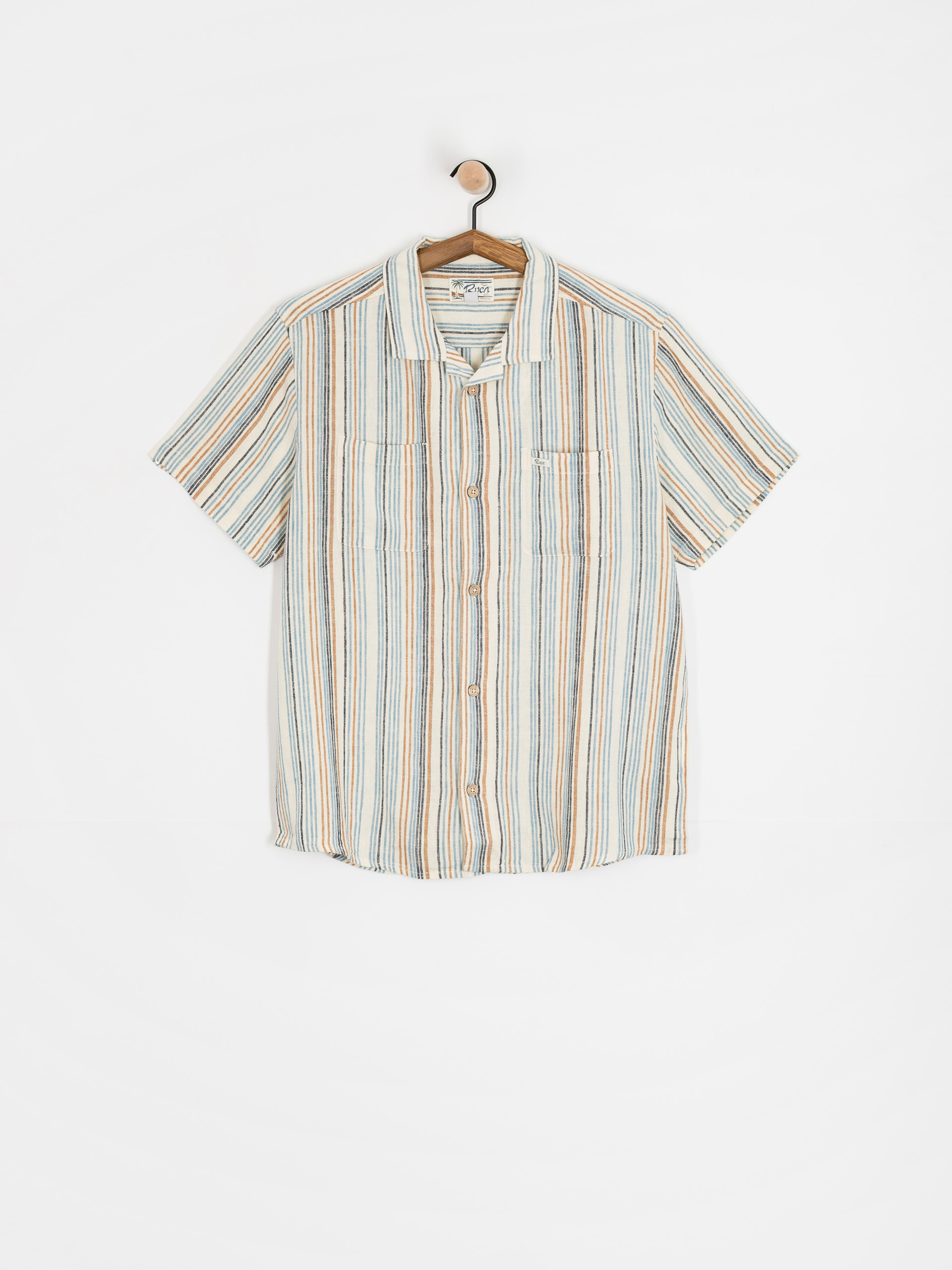 RVCA Exotica Stripe Póló (natural)