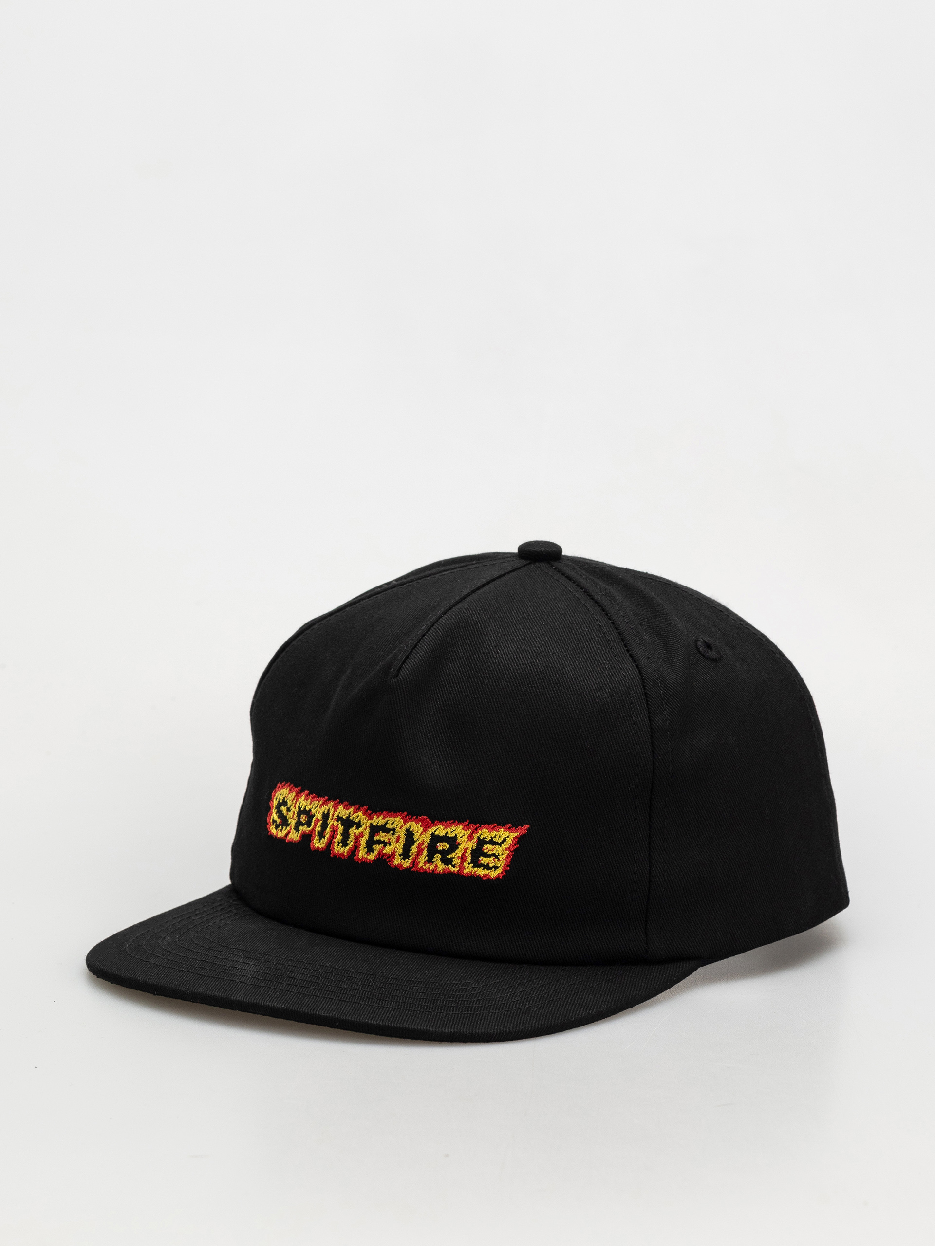 Spitfire Flames Script Baseball sapka (black)
