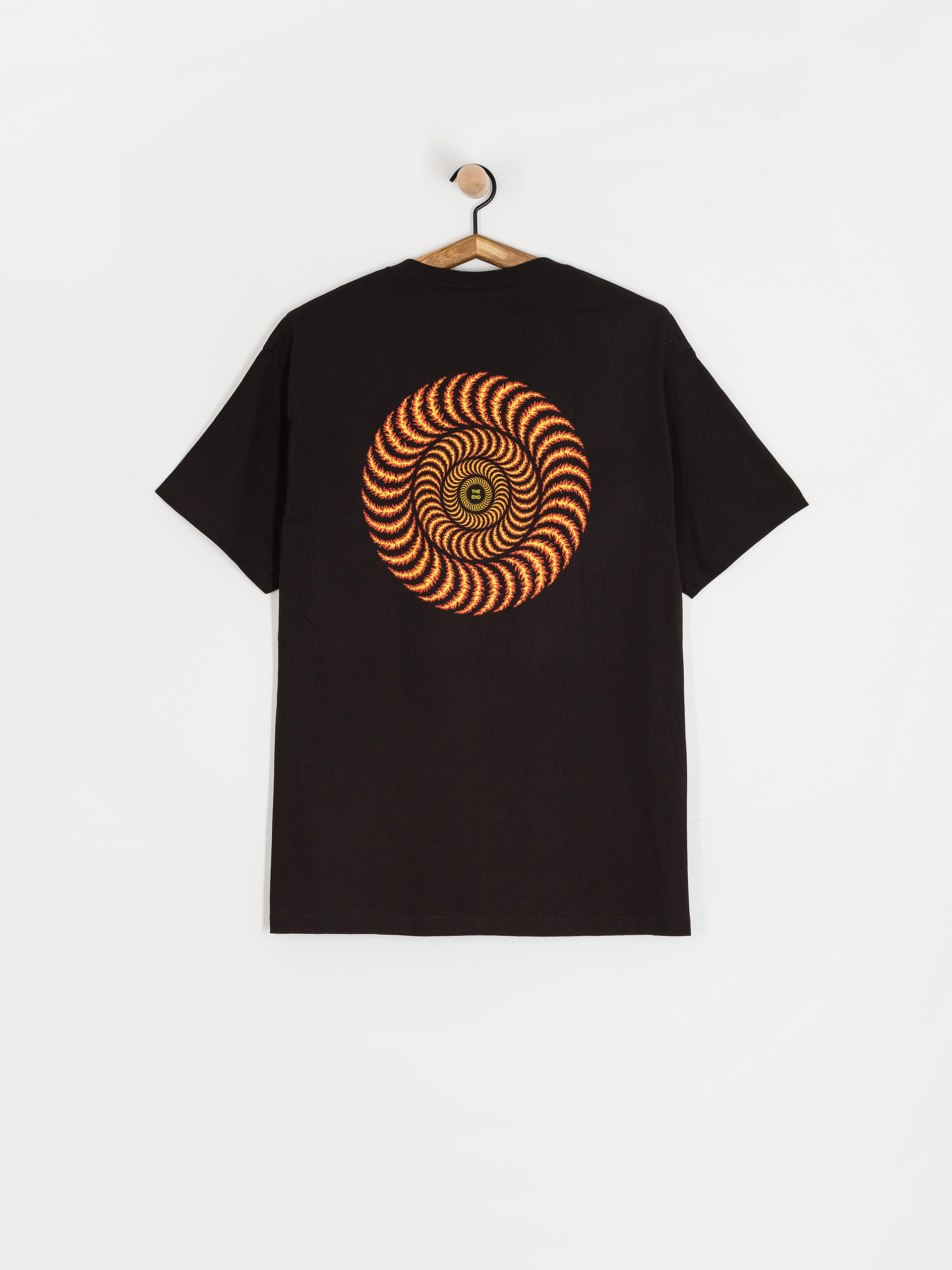 Spitfire Og Classic Flame Pu00f3lu00f3 (black w/red&yellow prints)