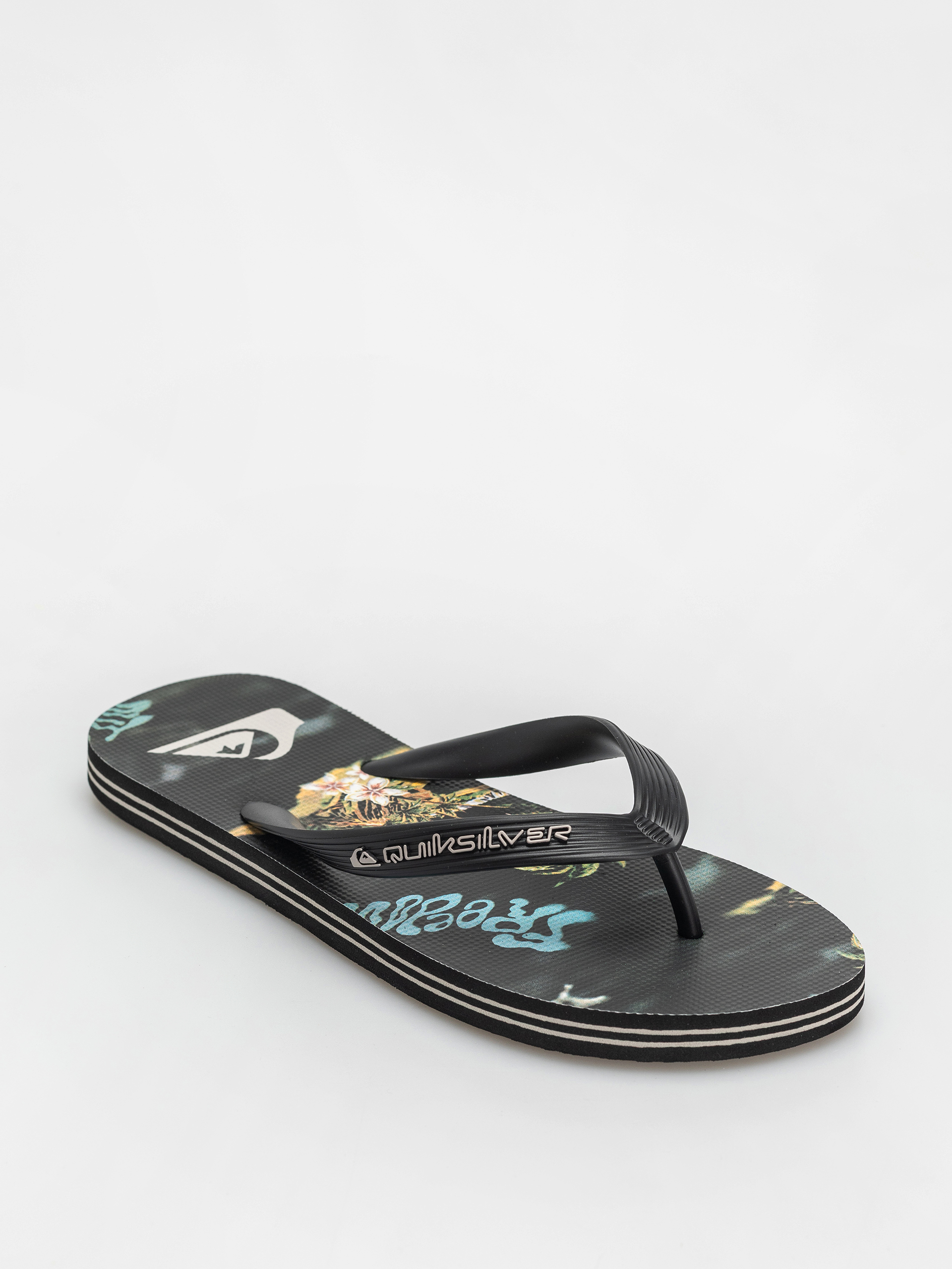 Quiksilver Molokai Art 25 Flip-flop papucsok (black naturama)