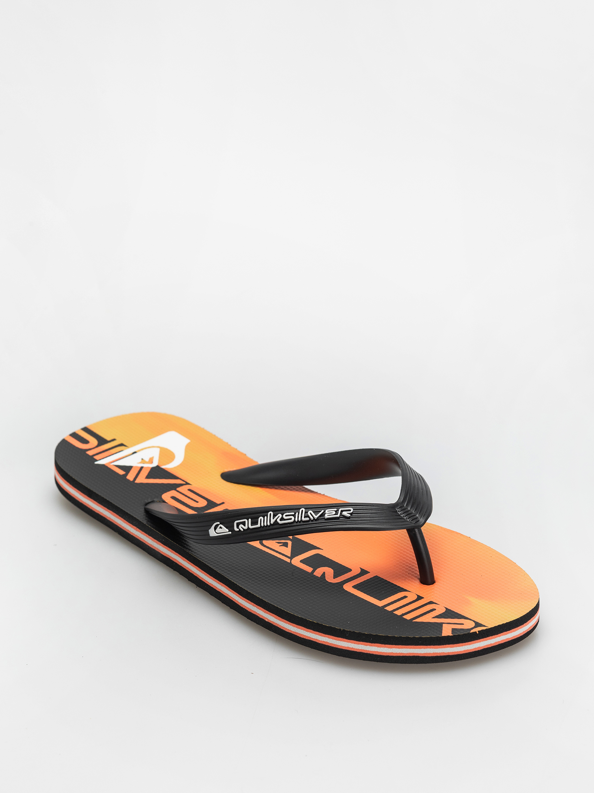 Quiksilver Molokai Art 25 Flip-flop papucsok (fiery coral wordblock)
