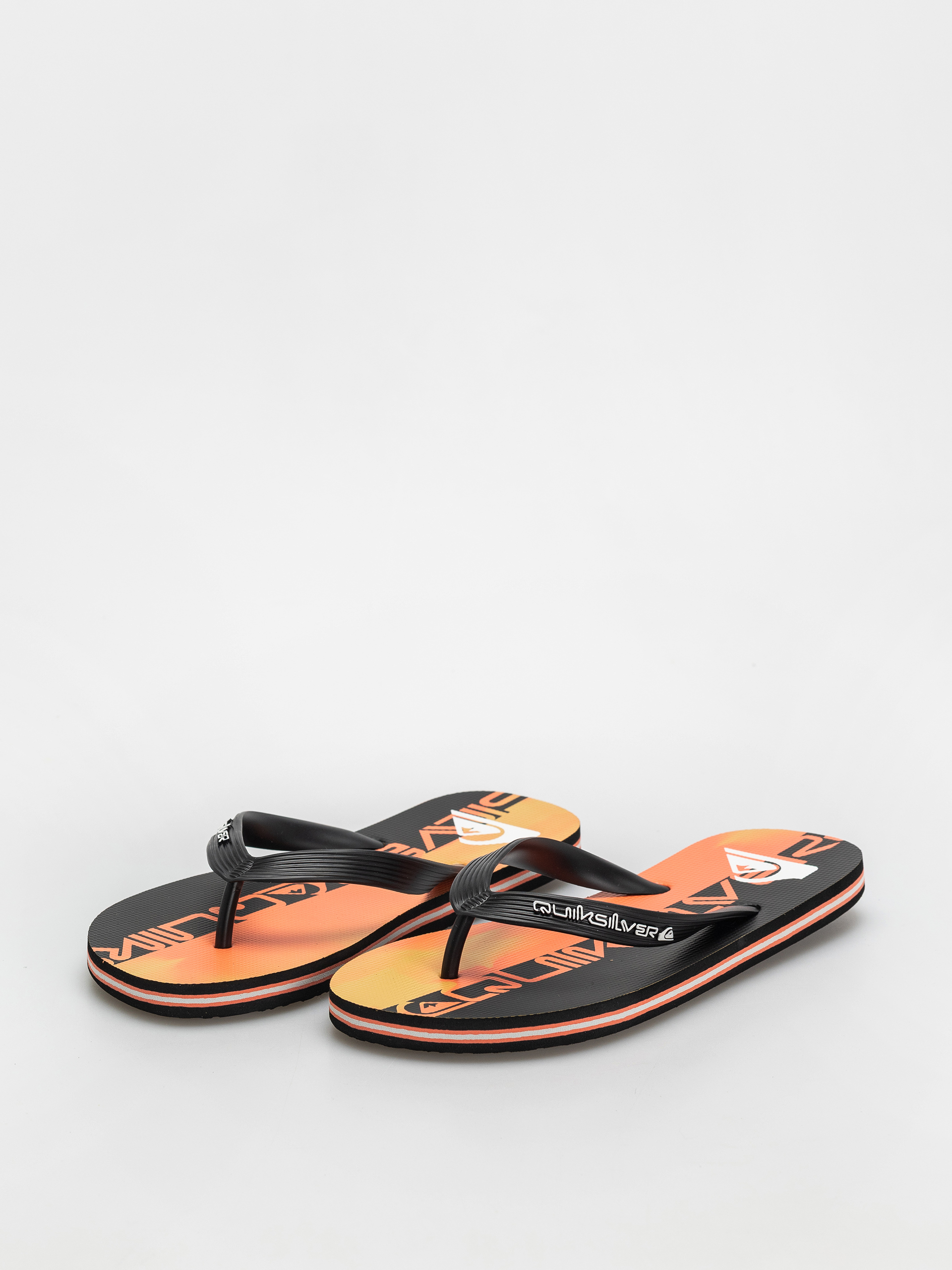 Quiksilver Molokai Art 25 Flip-flop papucsok (fiery coral wordblock)
