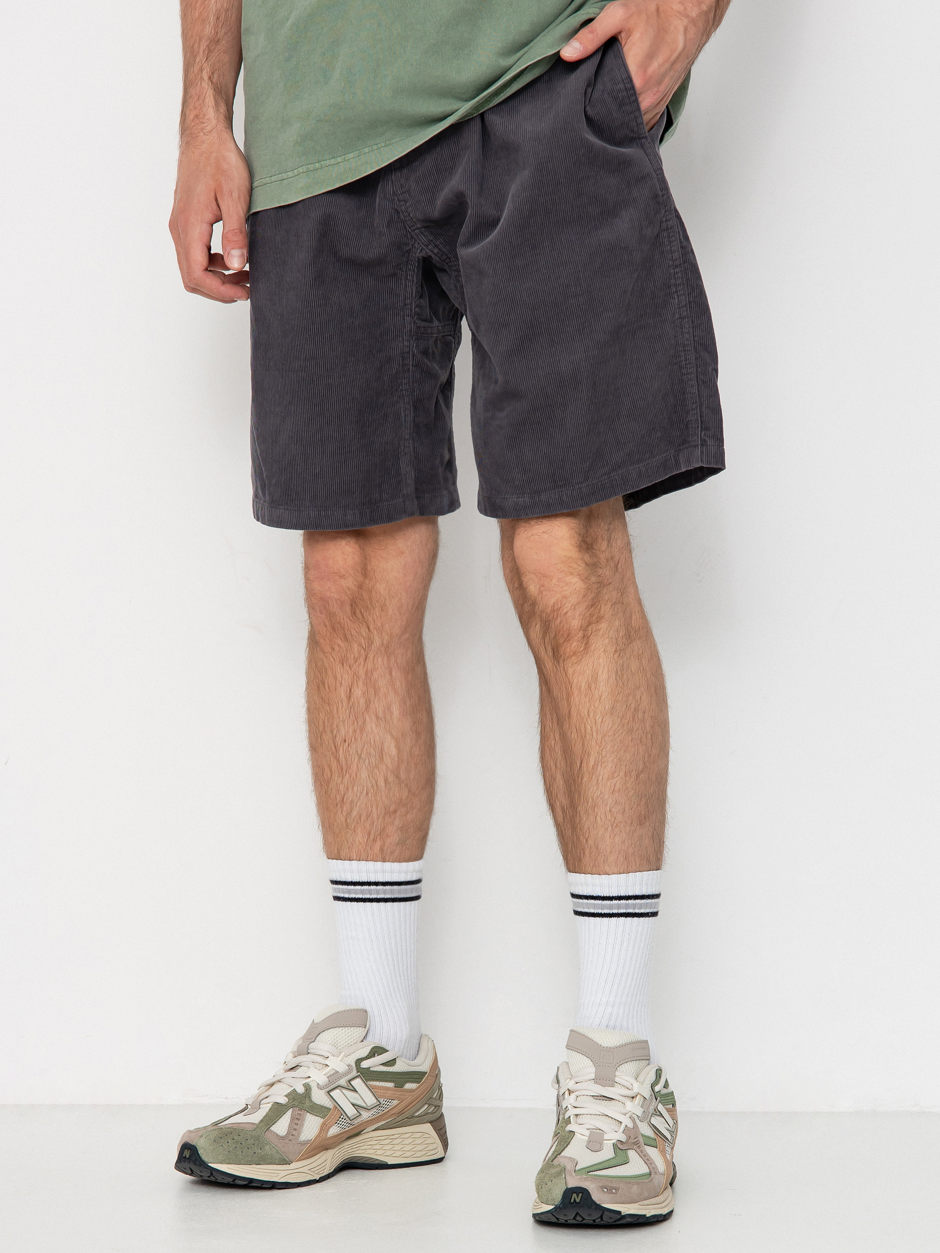 Rövidnadrág Gramicci Corduroy G-Short (charcoal)