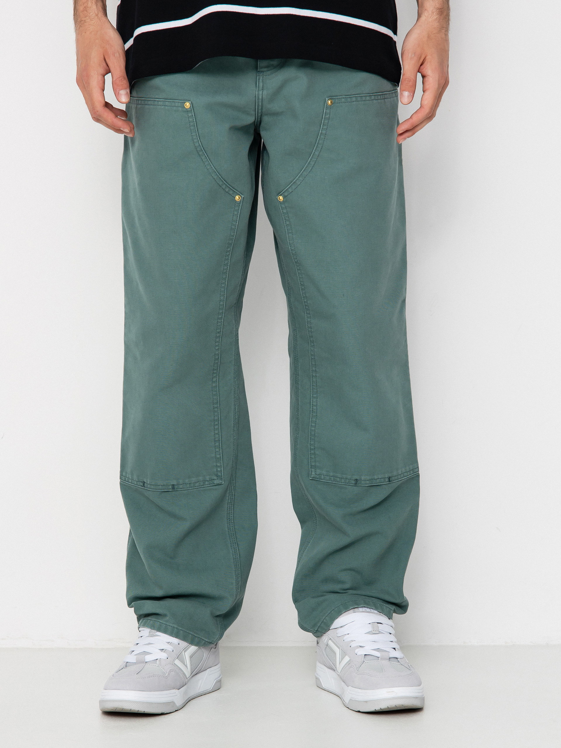 Carhartt WIP Double Knee Kisnadru00e1g (silver pine)