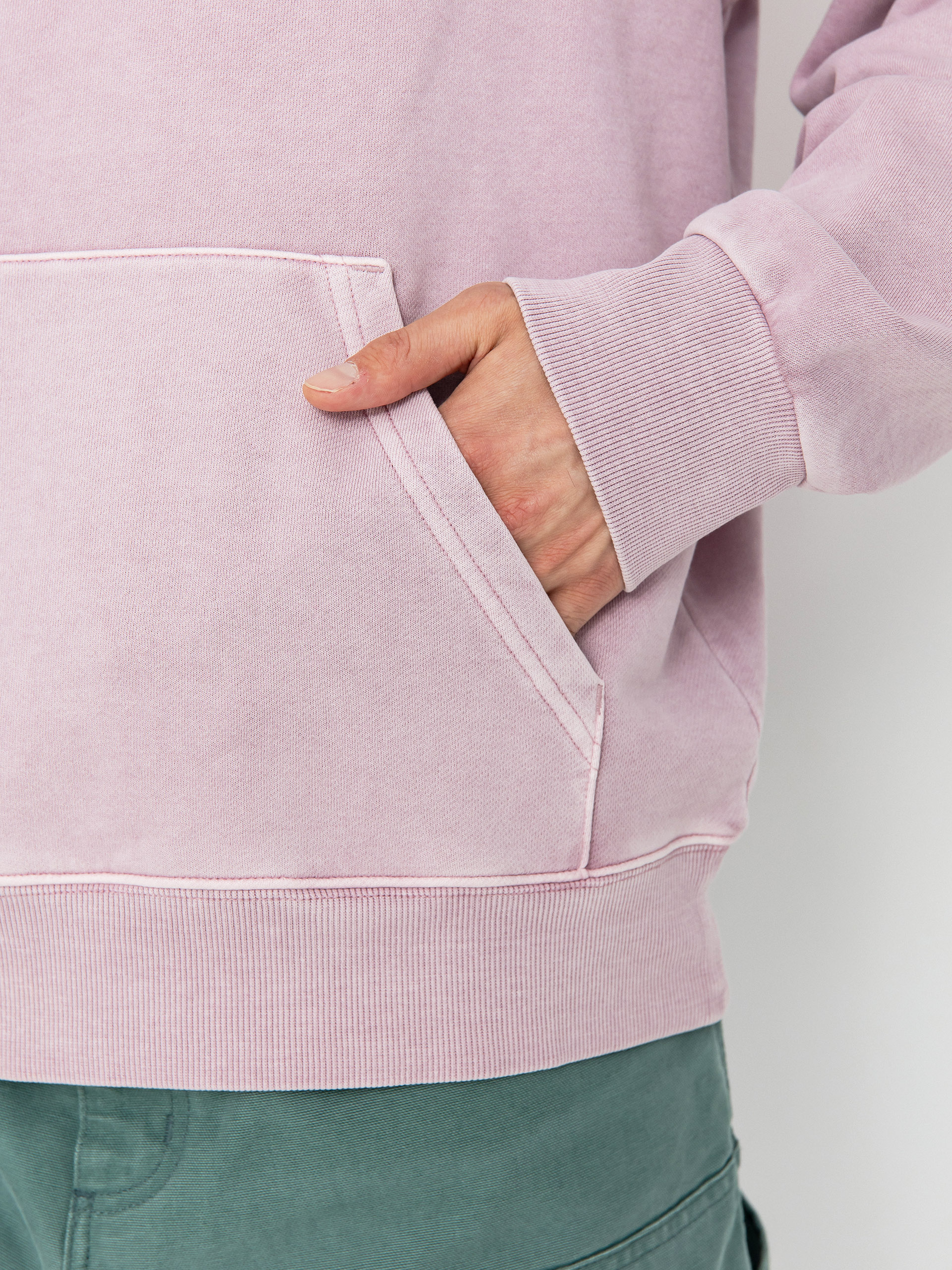 Kapucnis pulóver Carhartt WIP Nelson HD (hortensia)