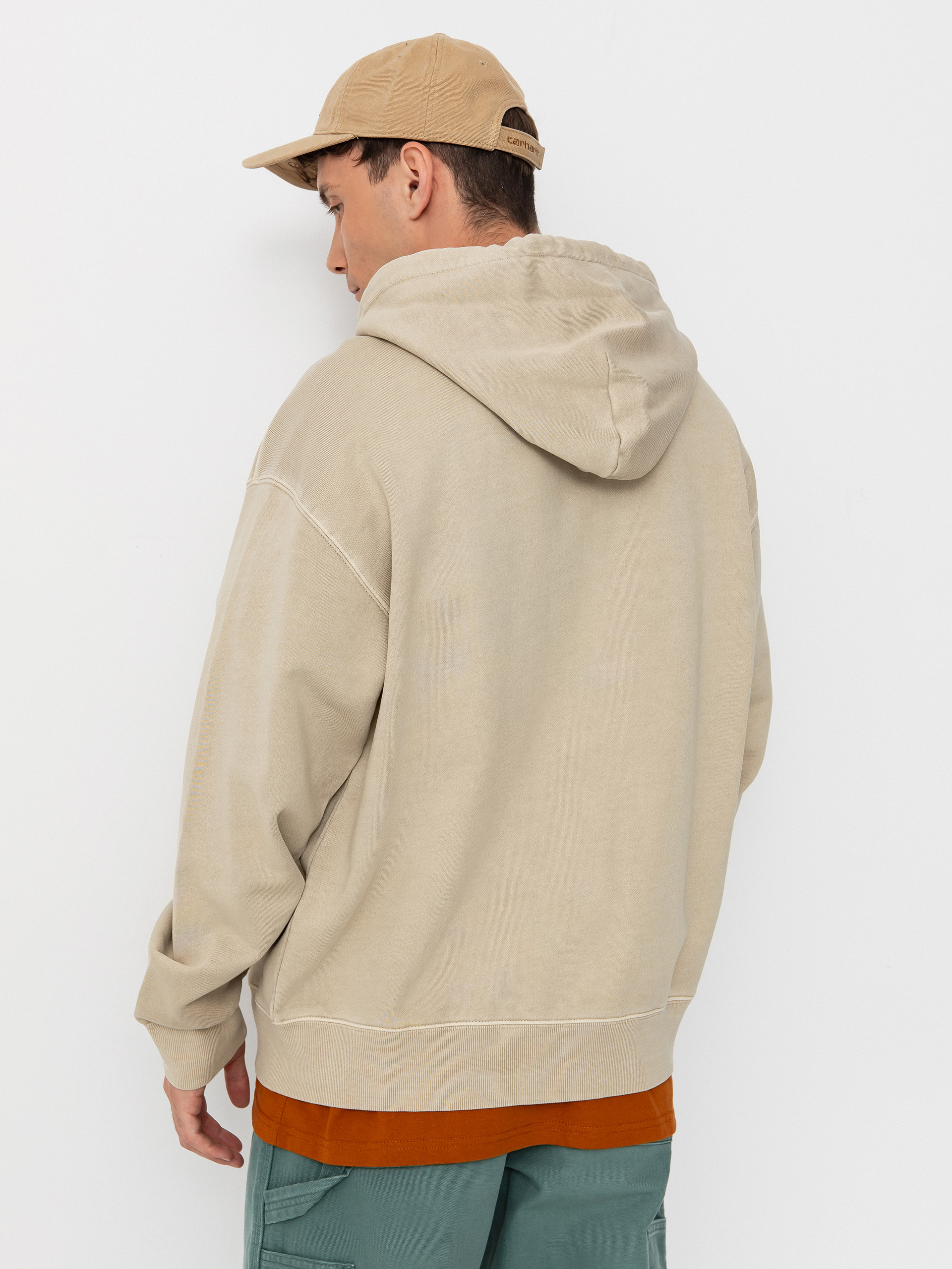 Carhartt WIP Nelson ZHD Kapucnis pulóver (fleur de sel)