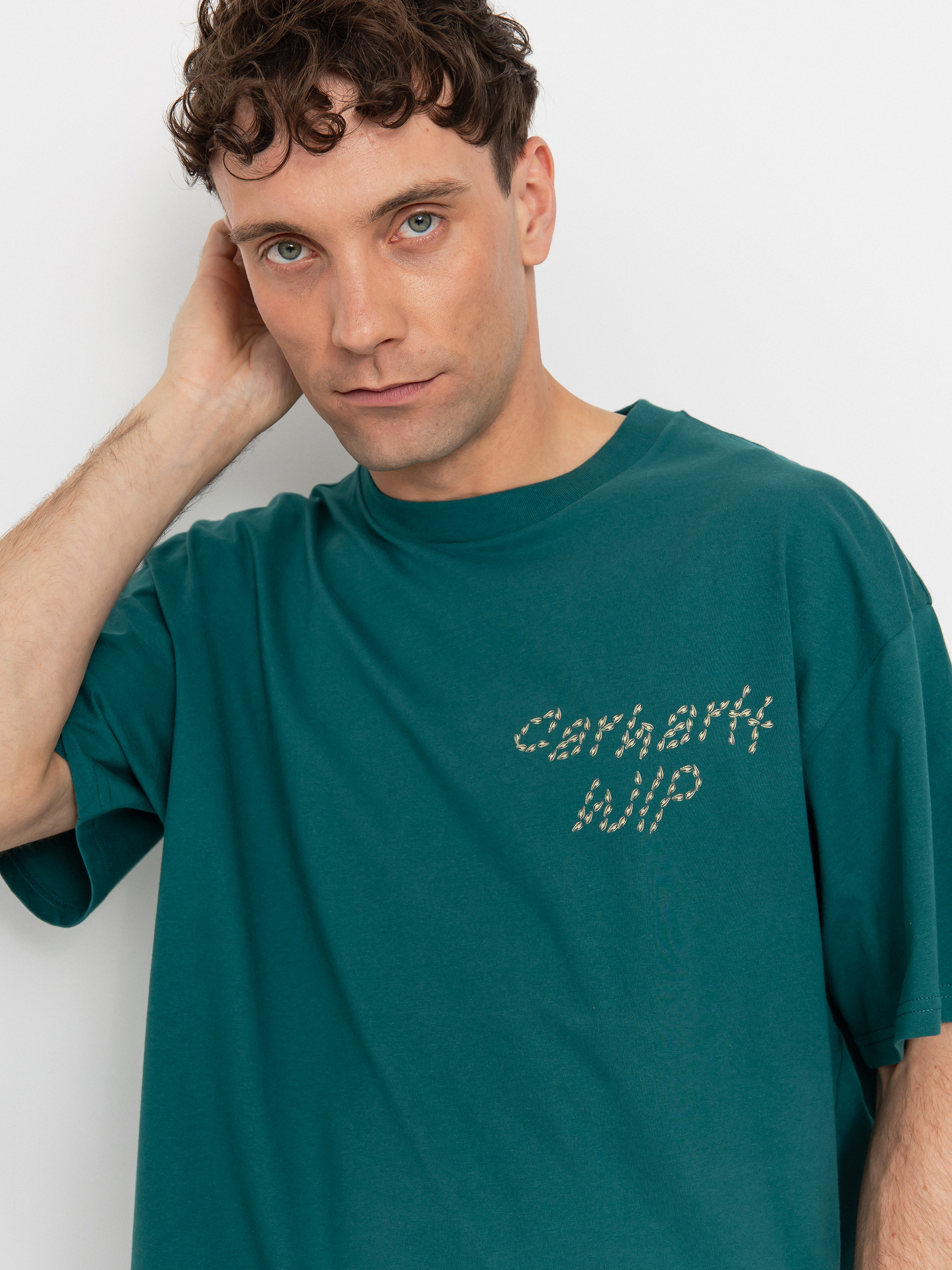 Carhartt WIP Sunflower Póló (rainforest)