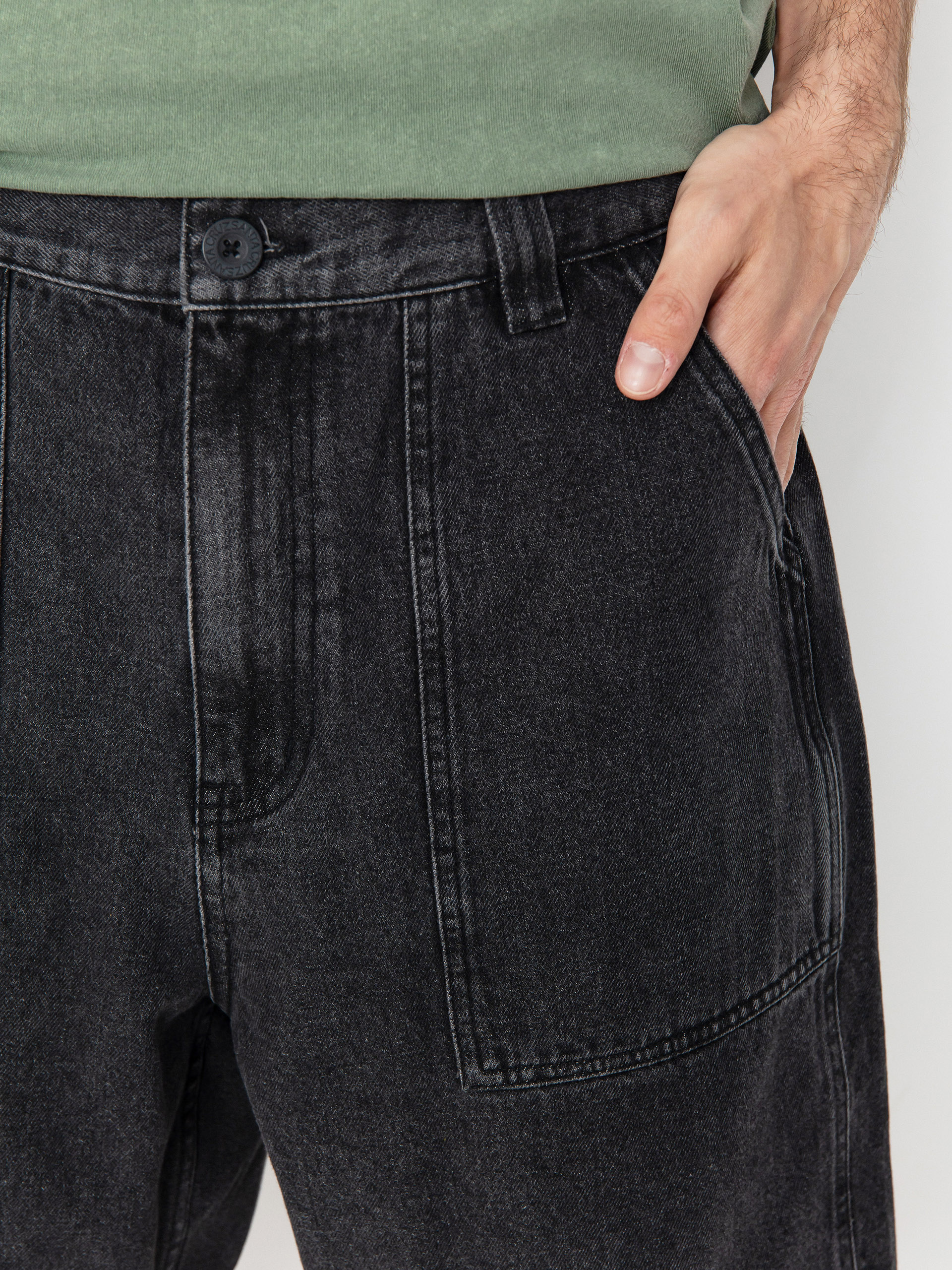 Santa Cruz Opus Dot Workwear Rövidnadrág (black)