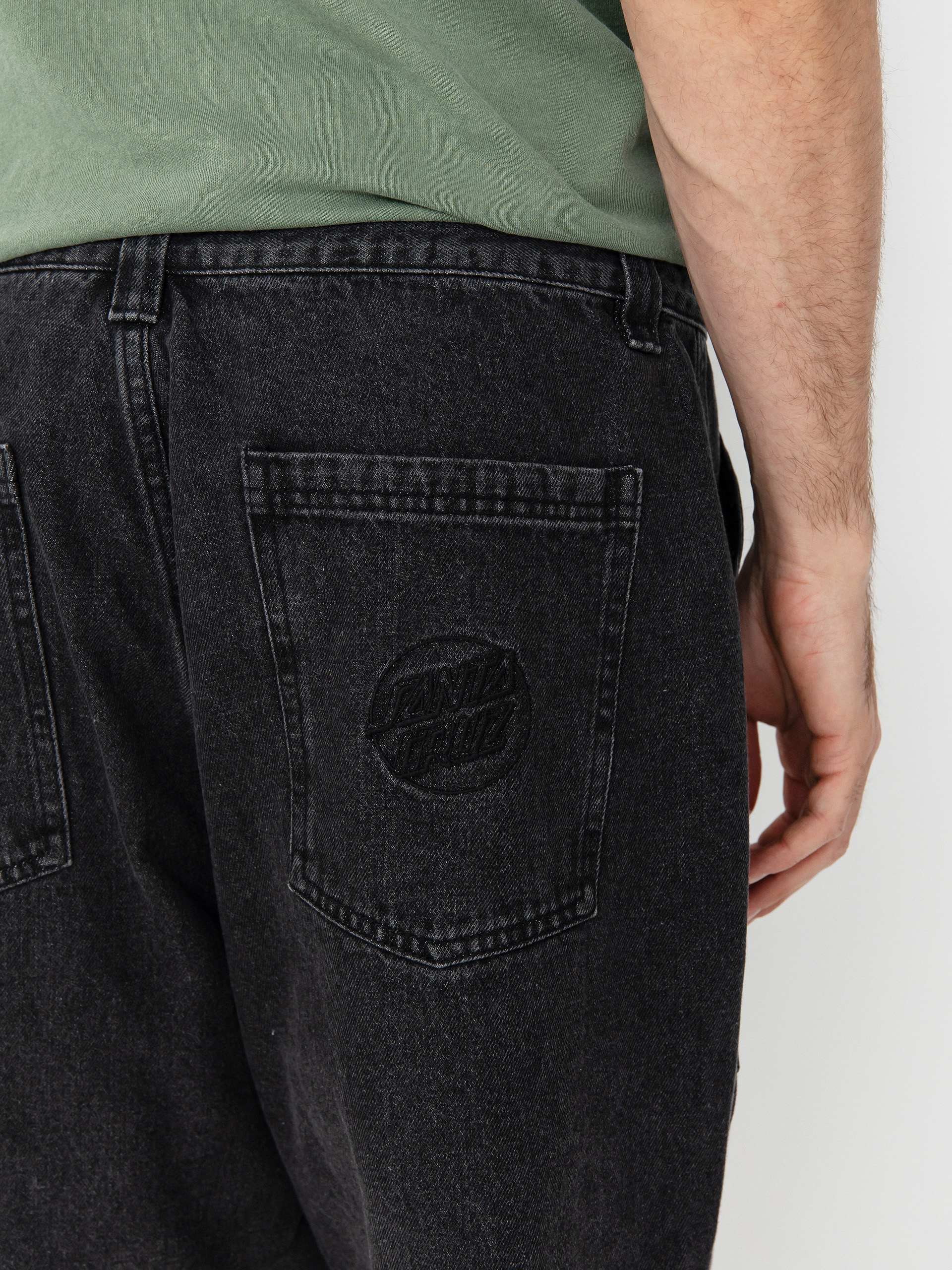 Santa Cruz Opus Dot Workwear Rövidnadrág (black)