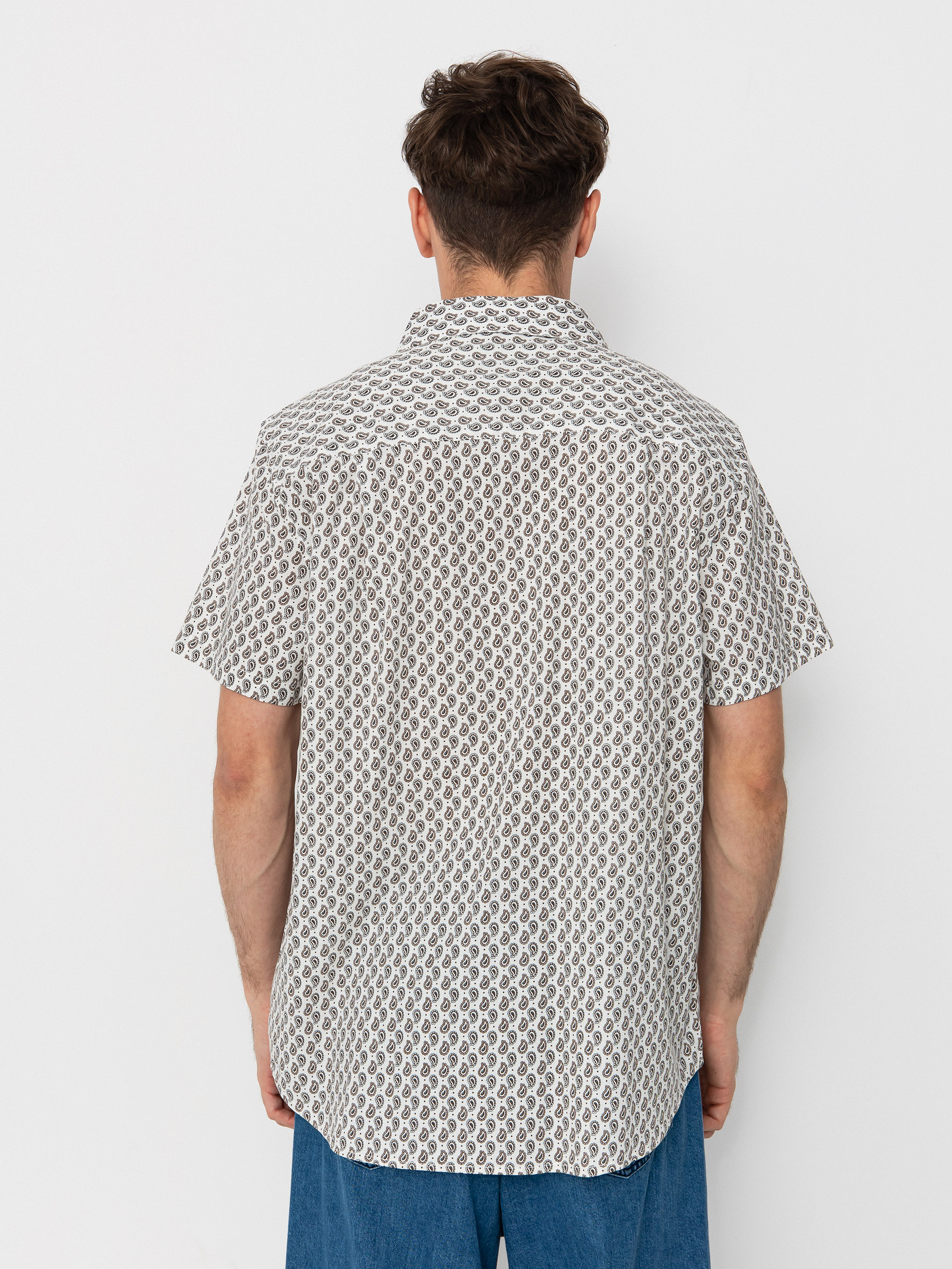 Brixton Charter Print Ing (off white/paisley)
