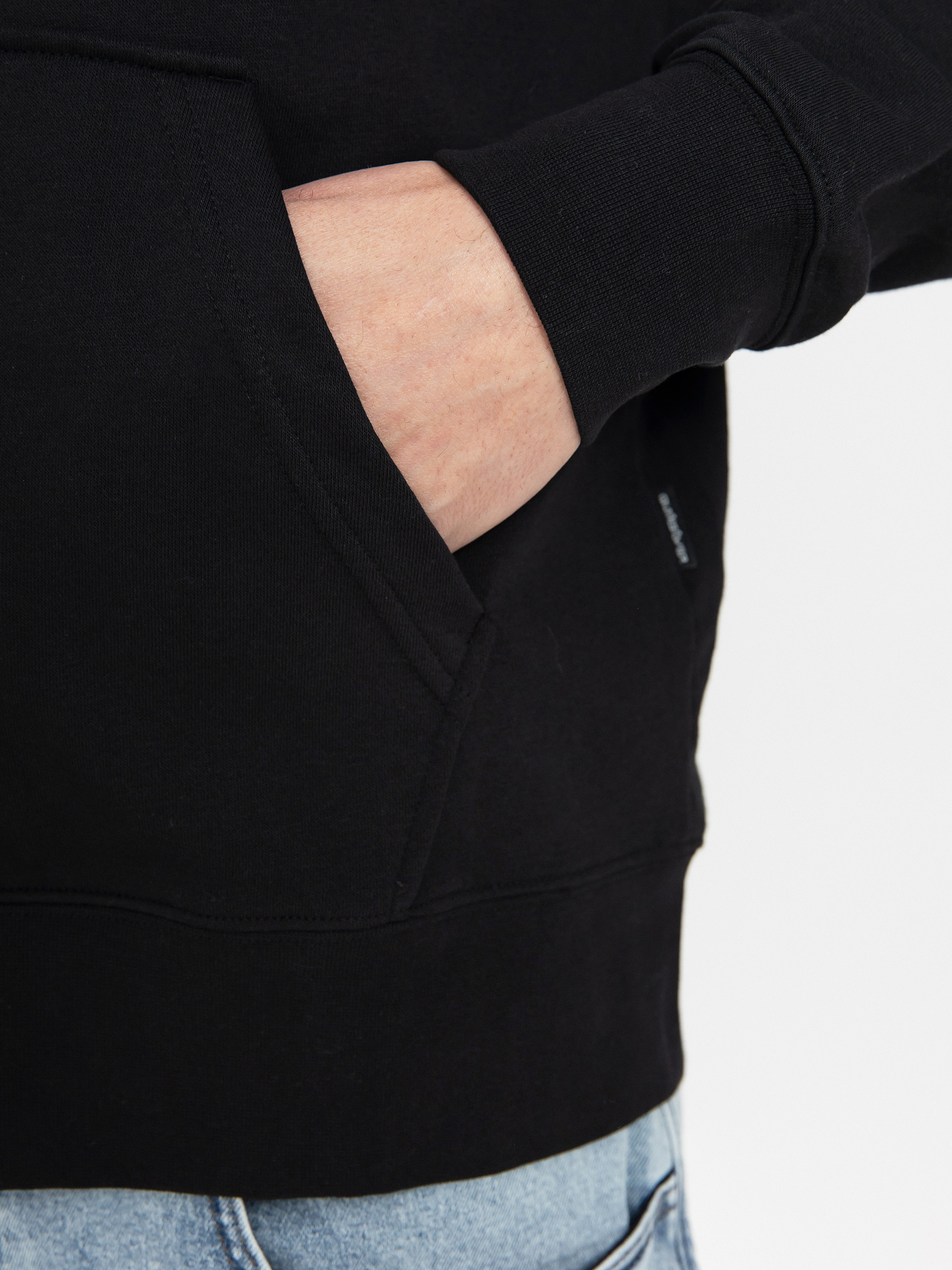 Kapucnis pulóver Quiksilver Salt Water ZHD (black)