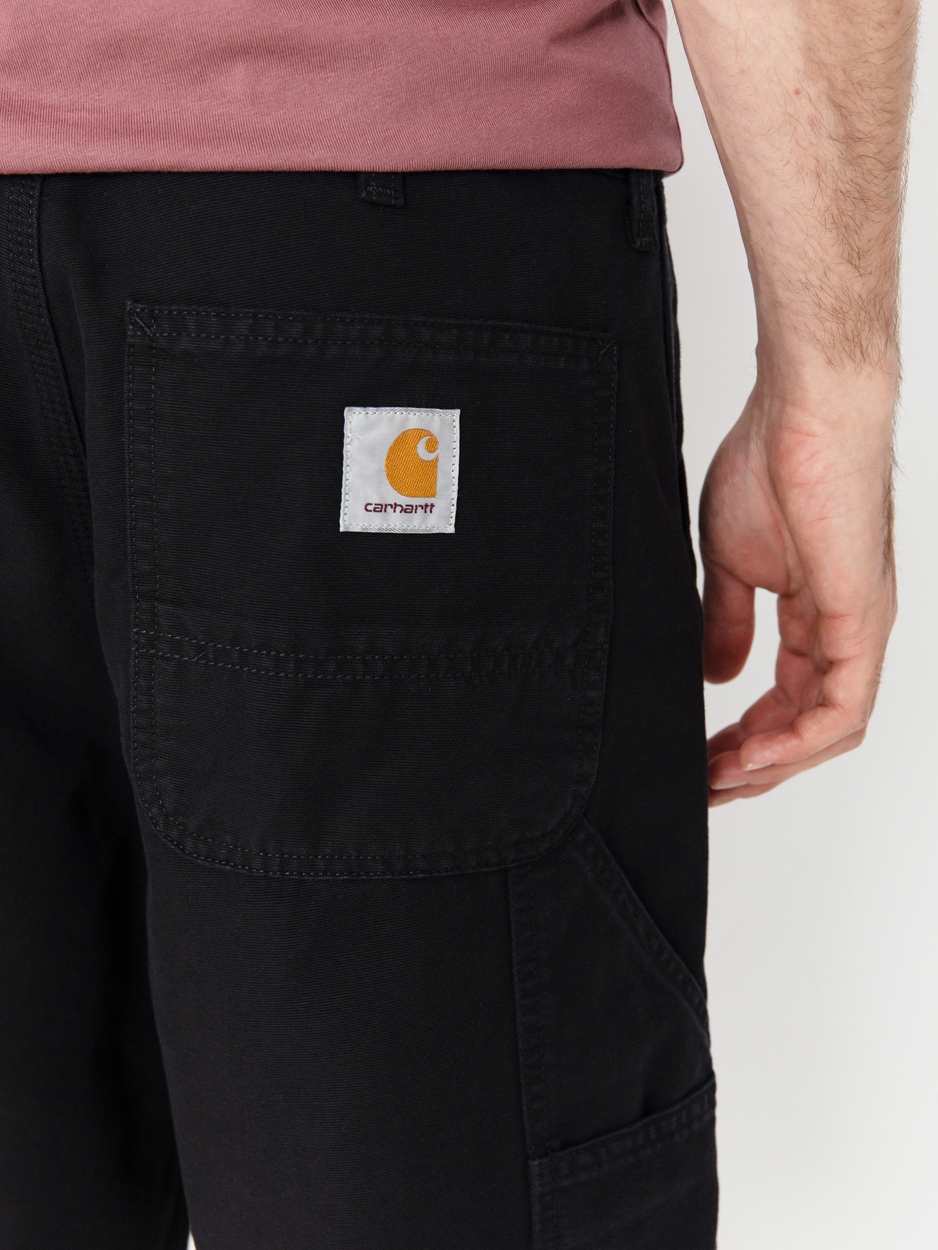Rövidnadrág Carhartt WIP Double Knee (black)