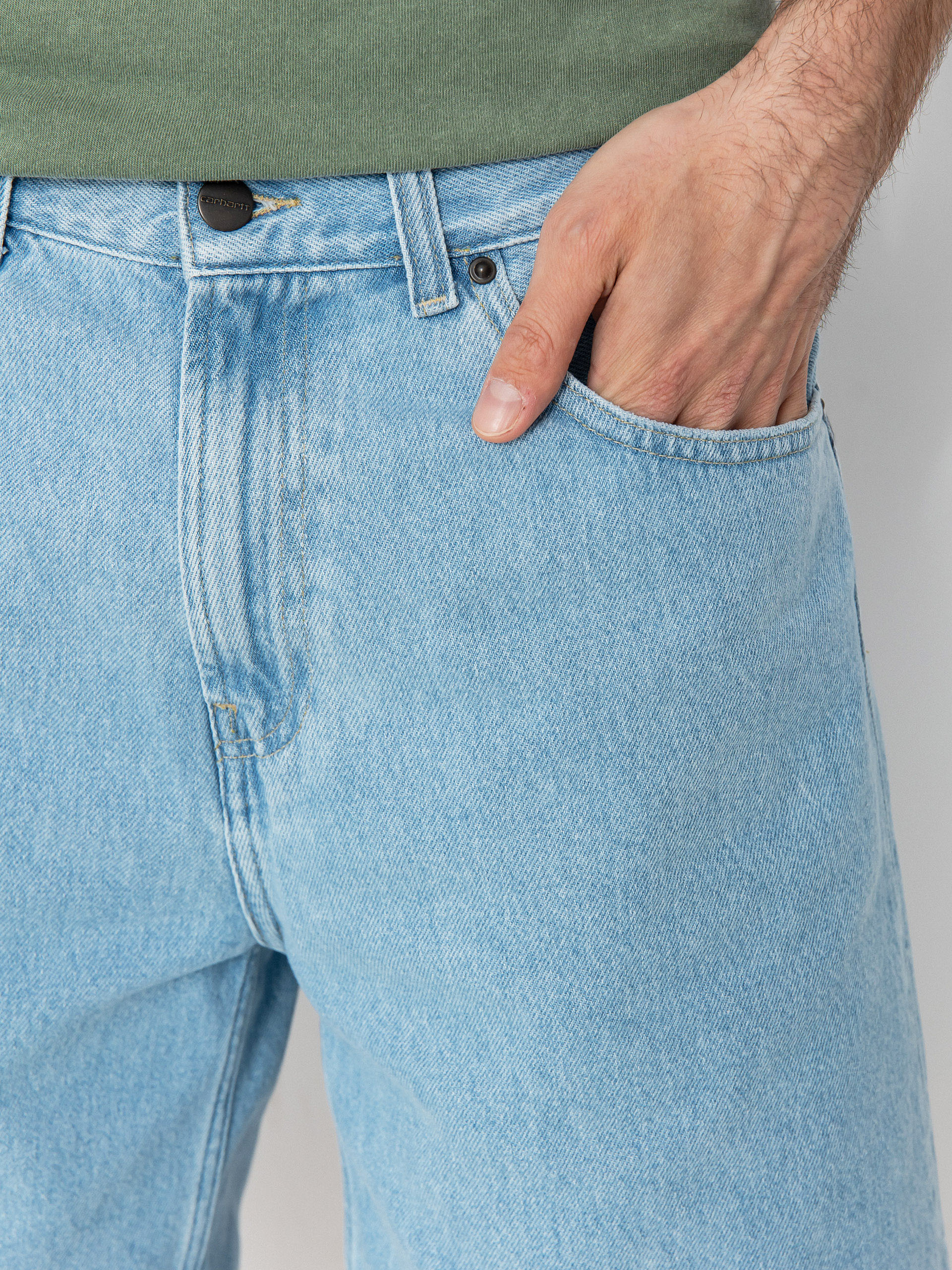 Rövidnadrág Carhartt WIP Nolan (blue)