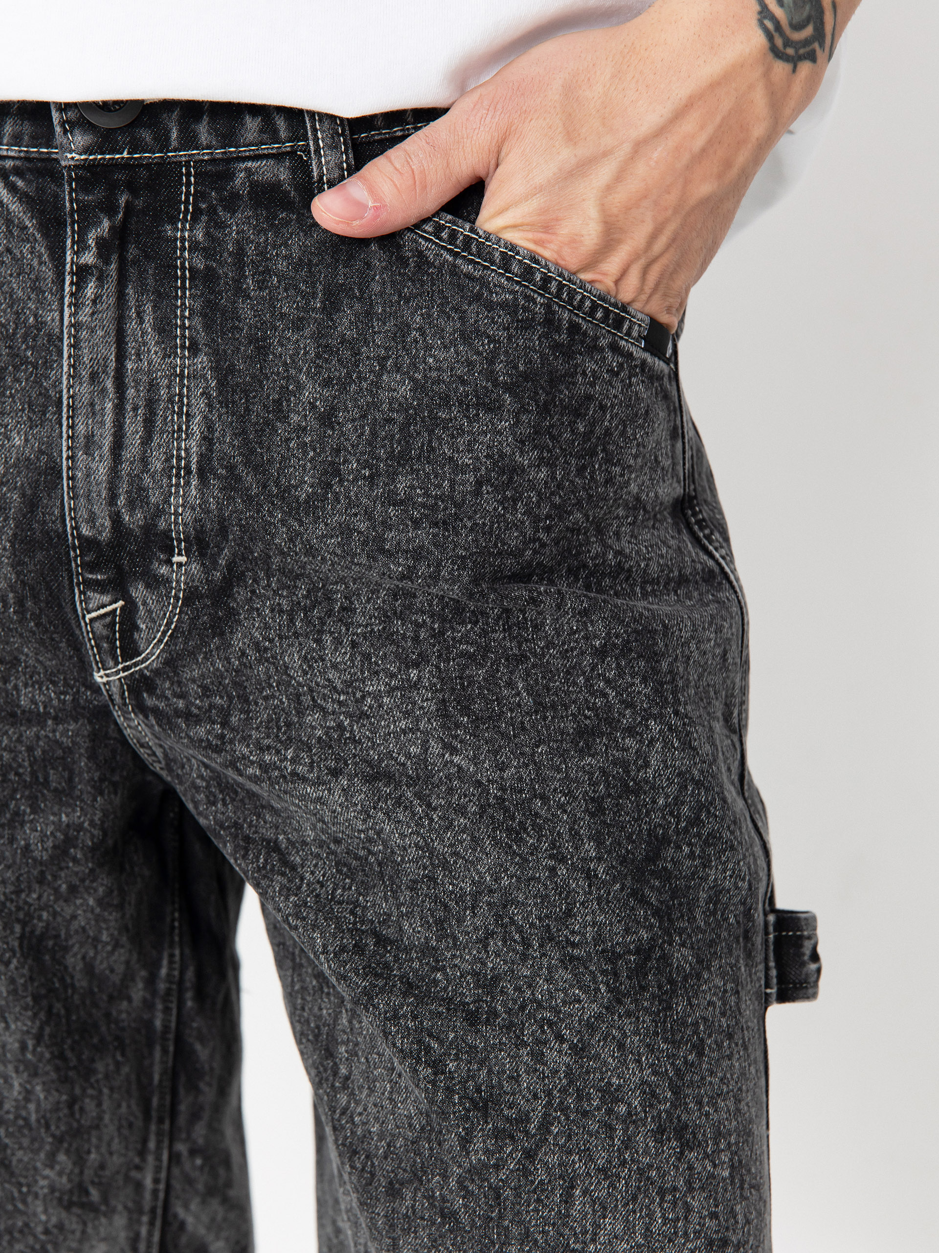 Rövidnadrág Volcom Labored Utility (light acid black)