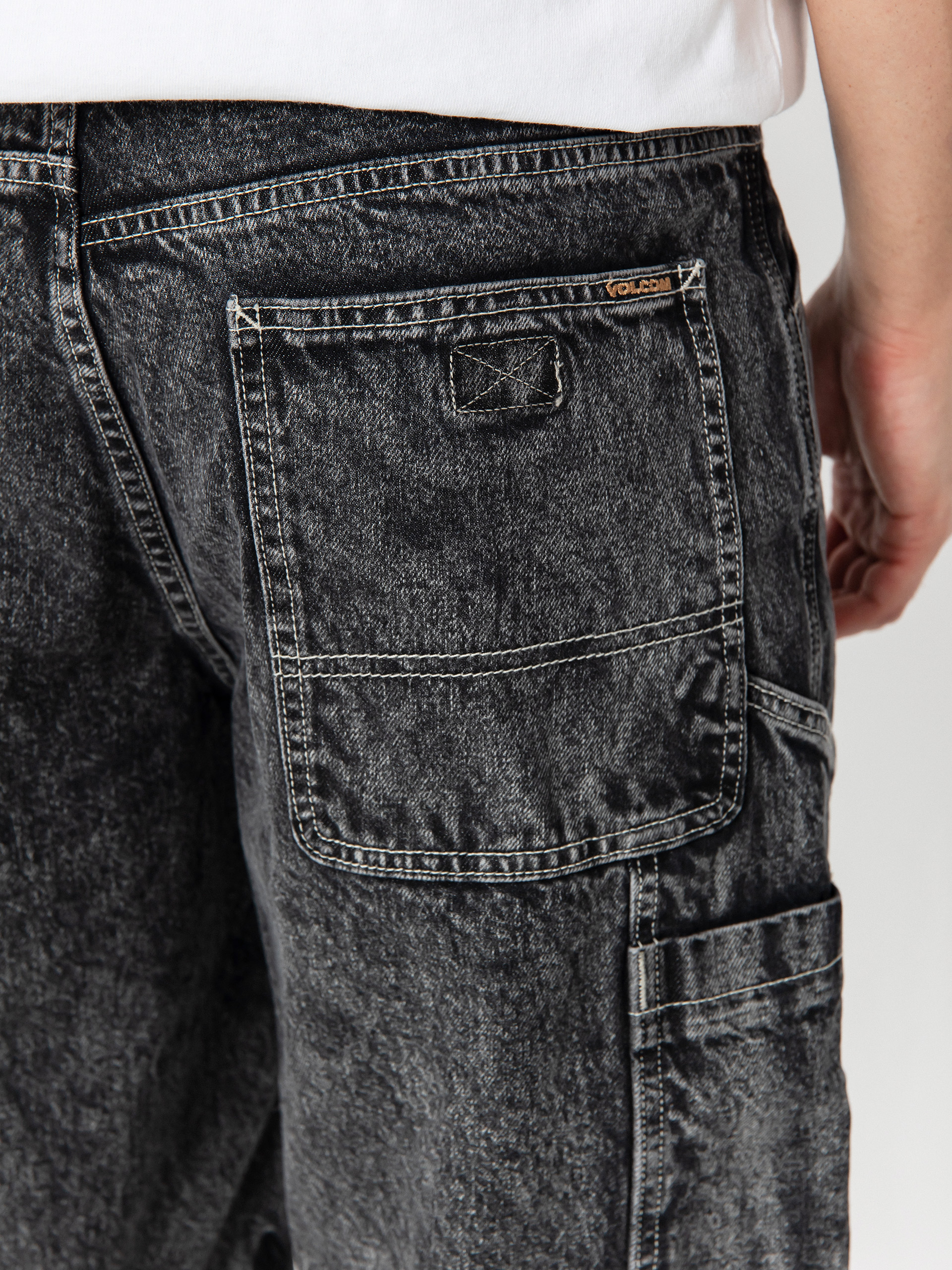 Rövidnadrág Volcom Labored Utility (light acid black)