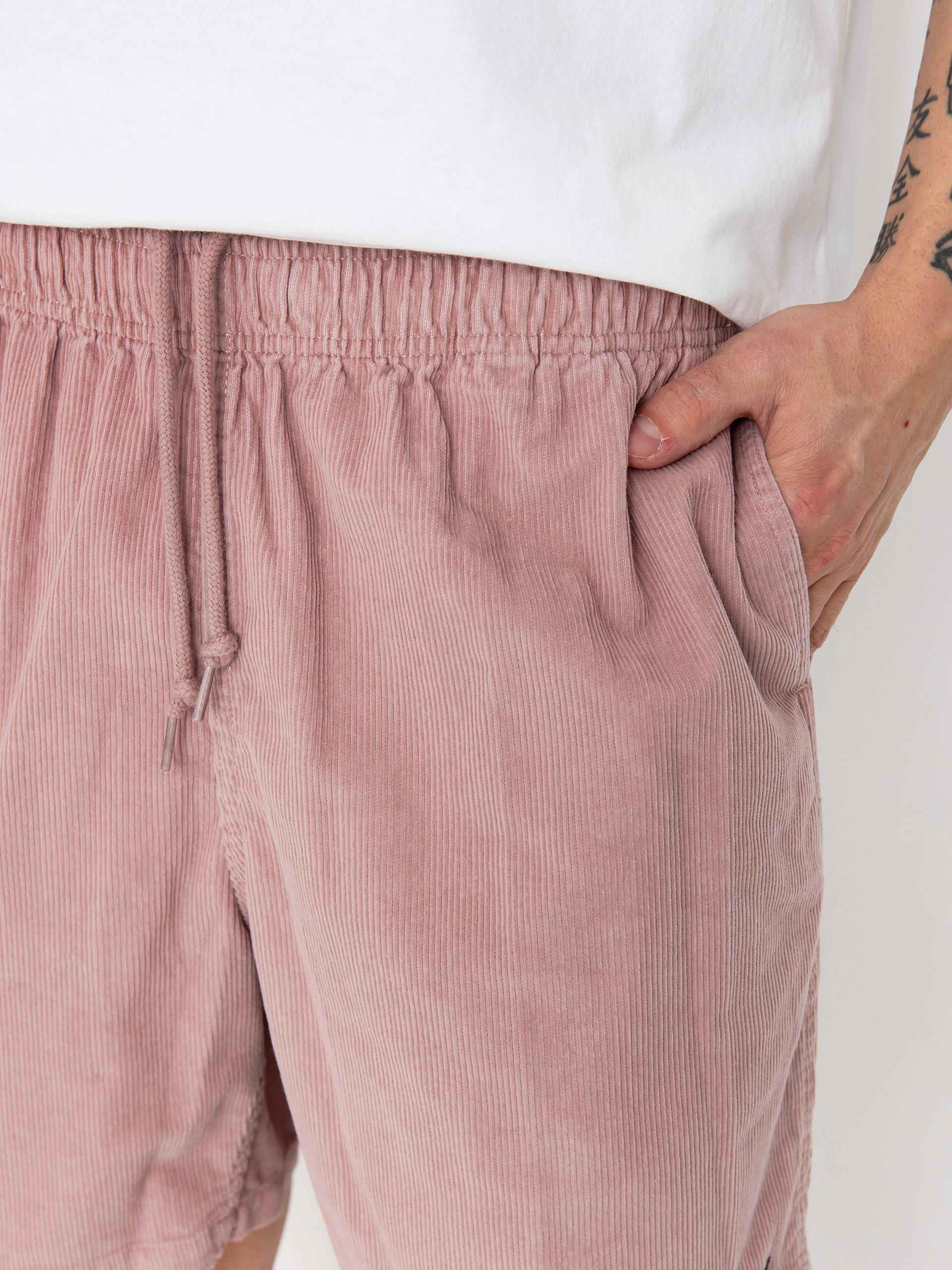 OBEY Easy Pulp Corduroy Rövidnadrág (mauve faded wash)