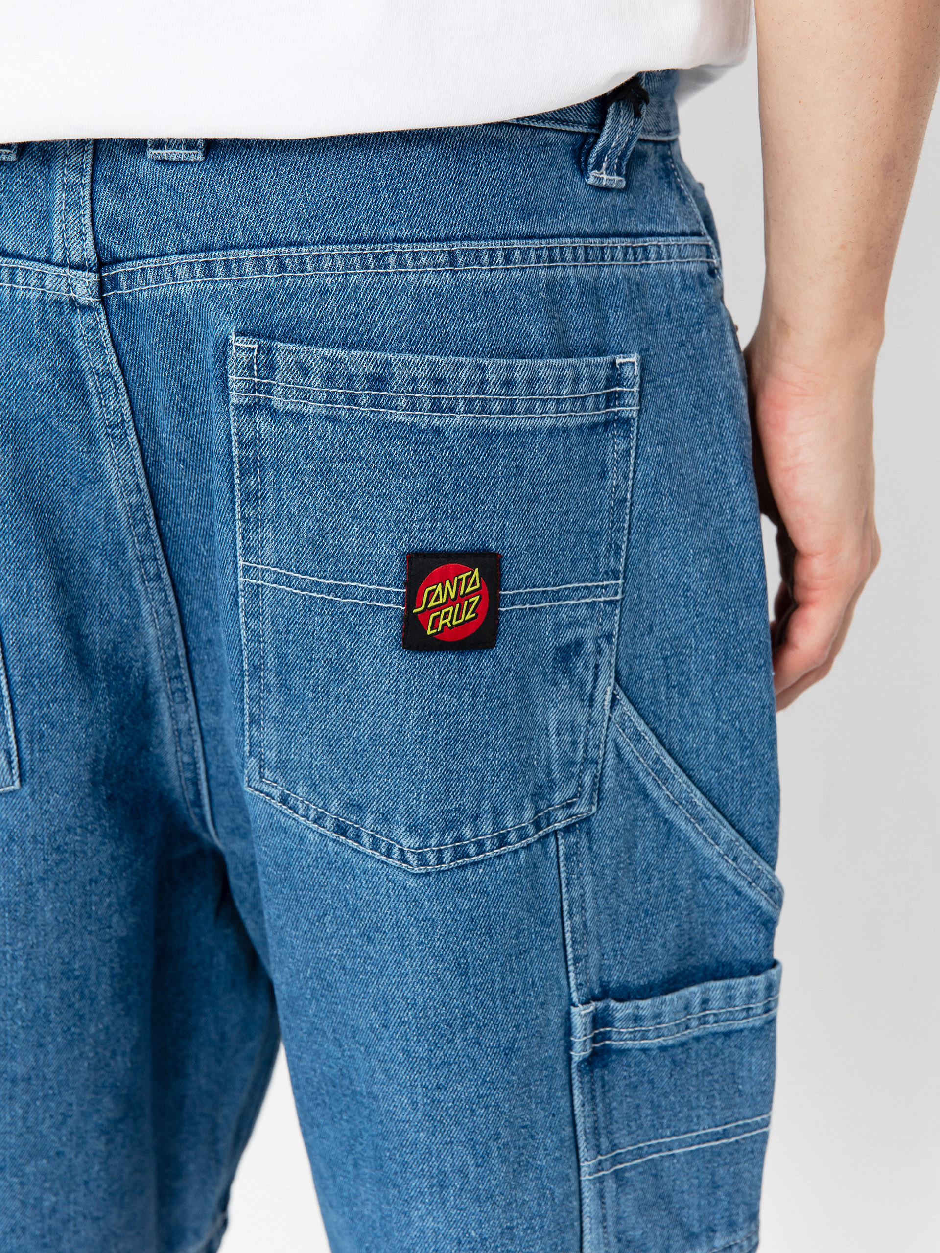 Rövidnadrág Santa Cruz Carpenter Big (stonewash)