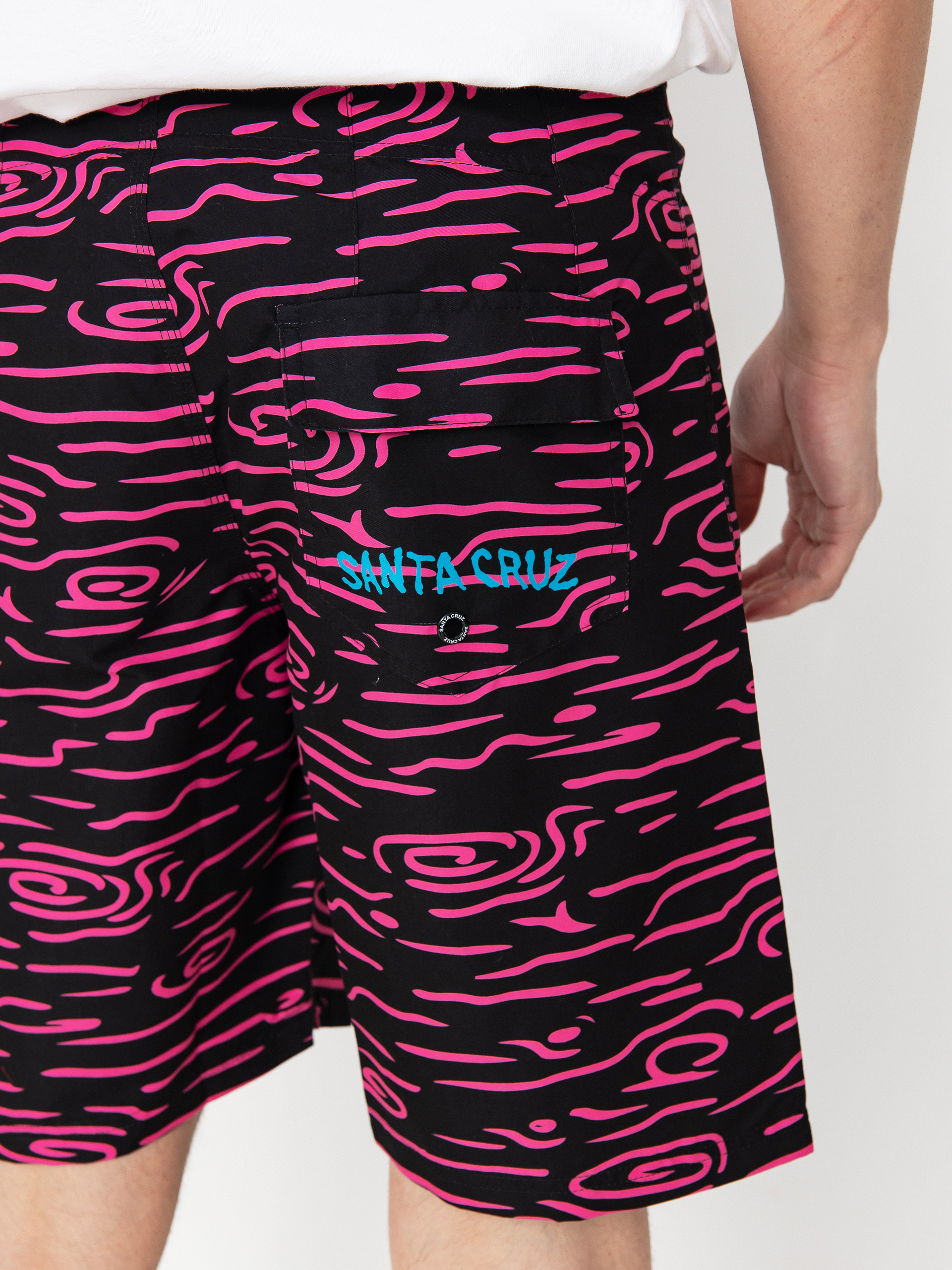 Santa Cruz Screaming Hand Boardshort (neon wood)