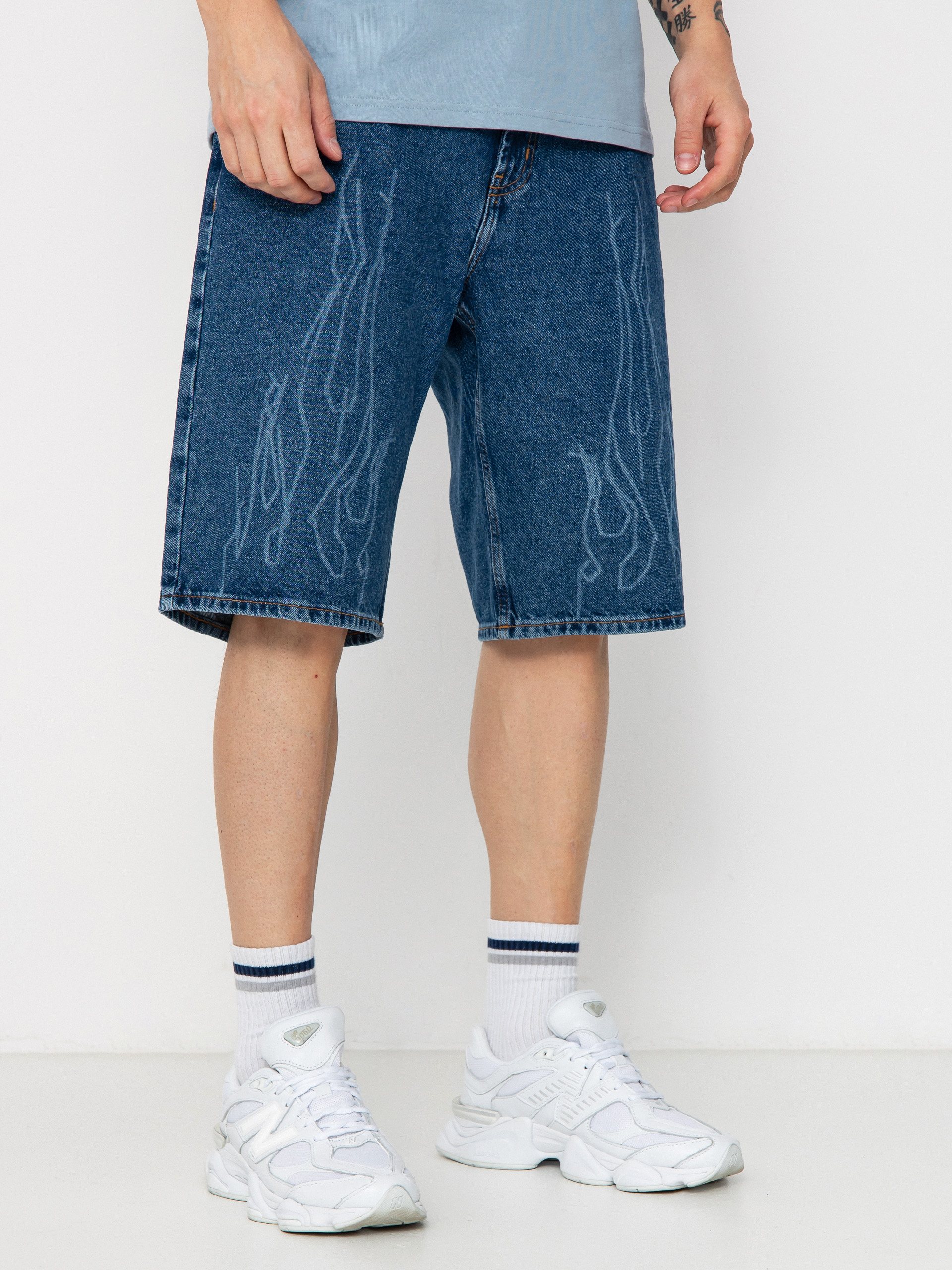 Beyond Medals Fortunato Jeans Rövidnadrág (blue)