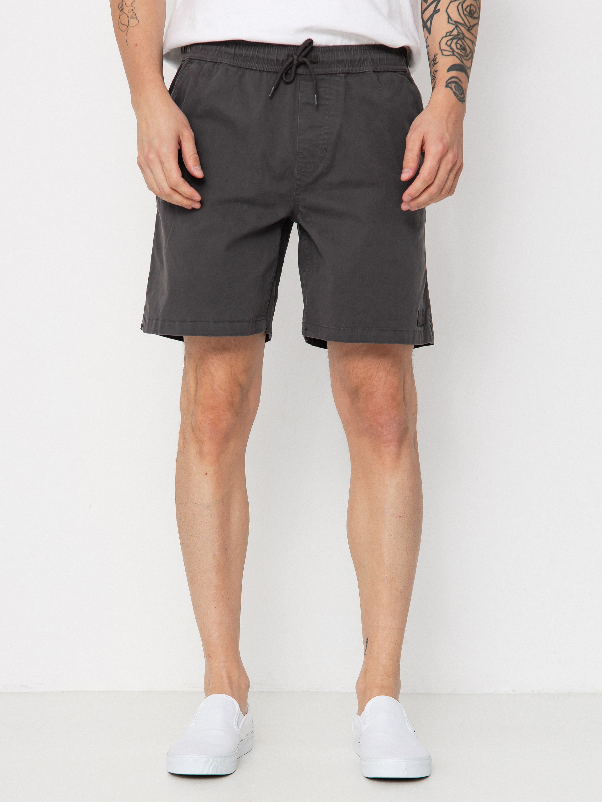 Brixton Everyday Vintage Wash Rövidnadrág (washed black)