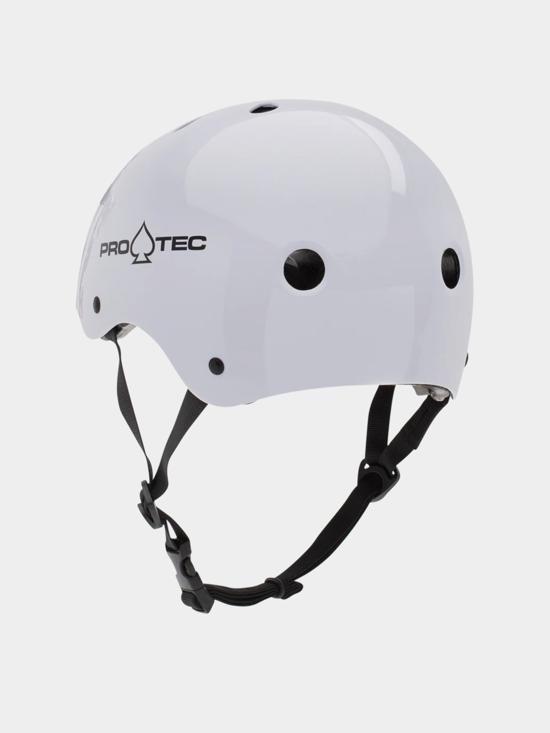 Férfi Sisak Pro Tec Classic Cert (gloss/white)