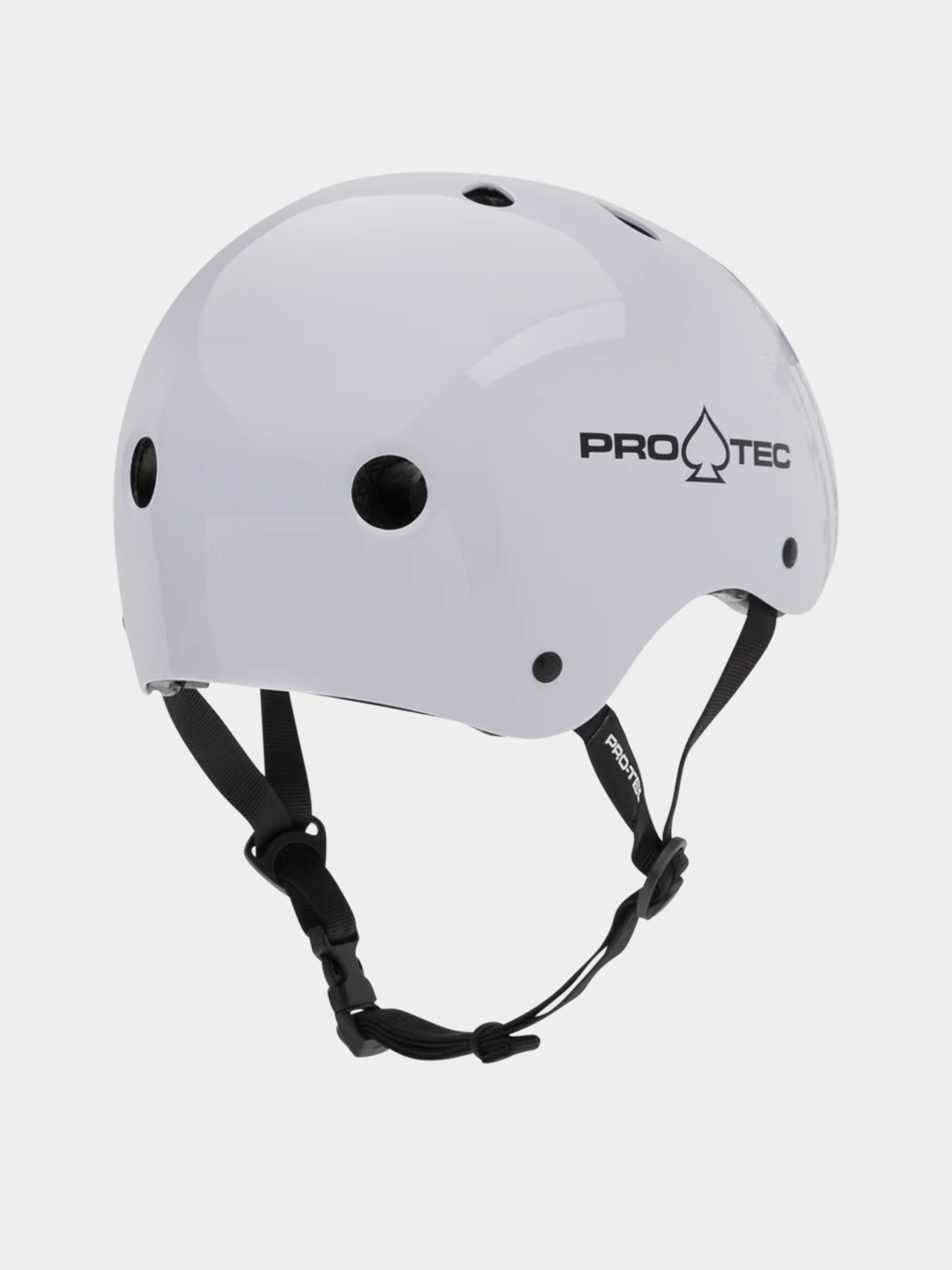 Férfi Sisak Pro Tec Classic Cert (gloss/white)