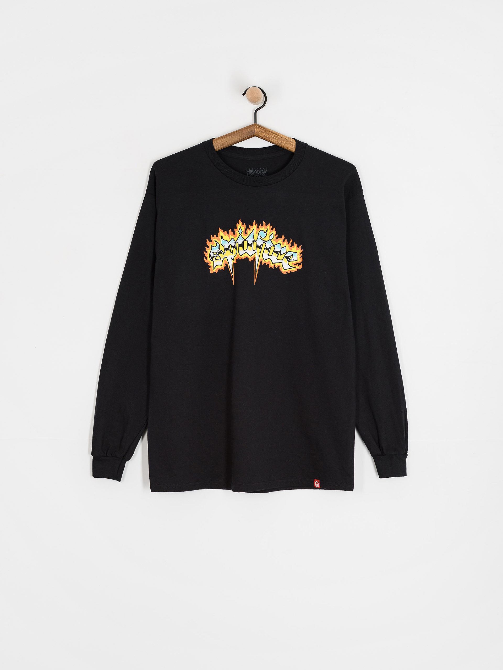 Spitfire Chrome Venom Hosszú ujjú felső (black w/multi color print)