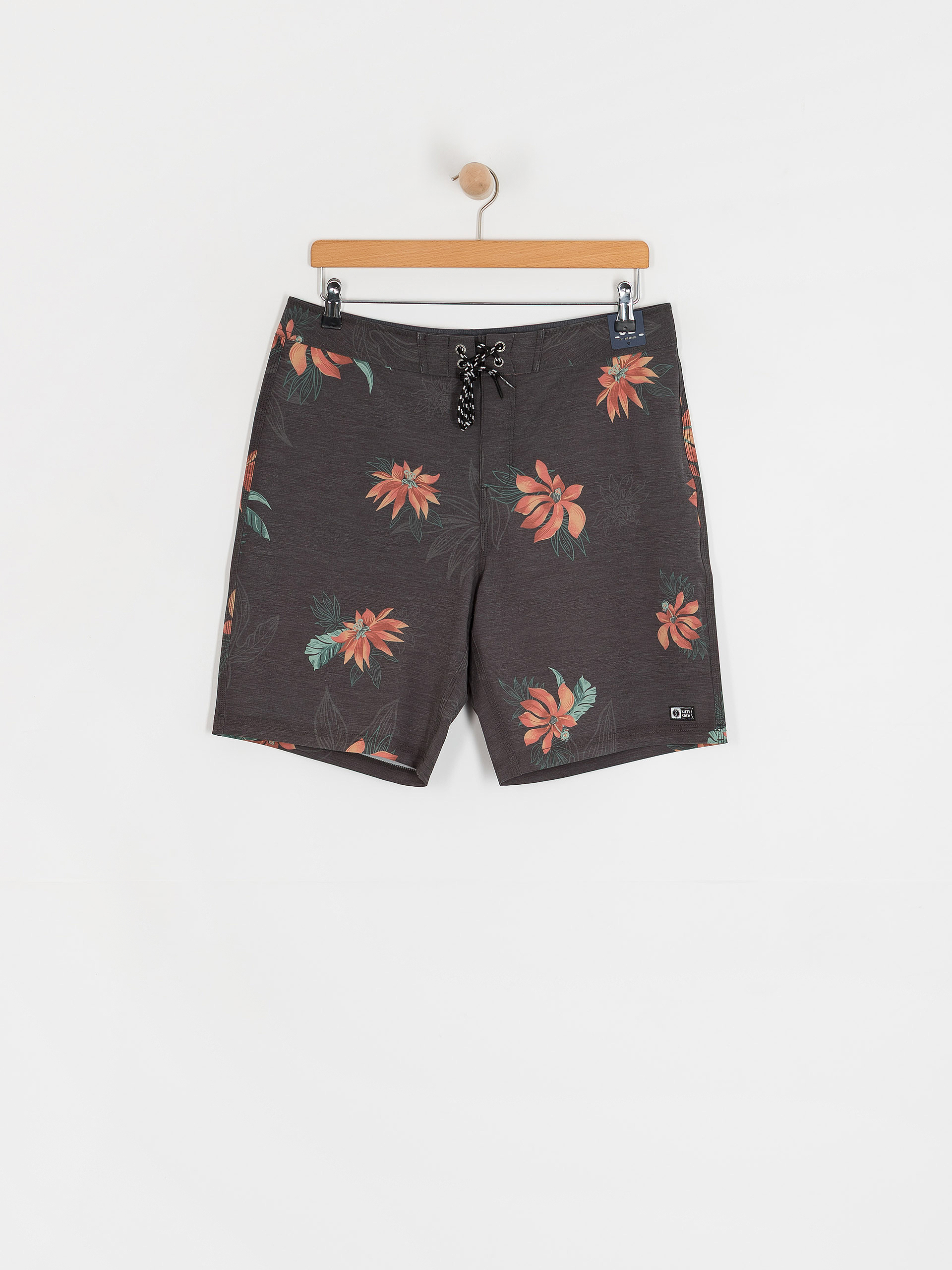 Boardshort Salty Crew Bloomin (black)