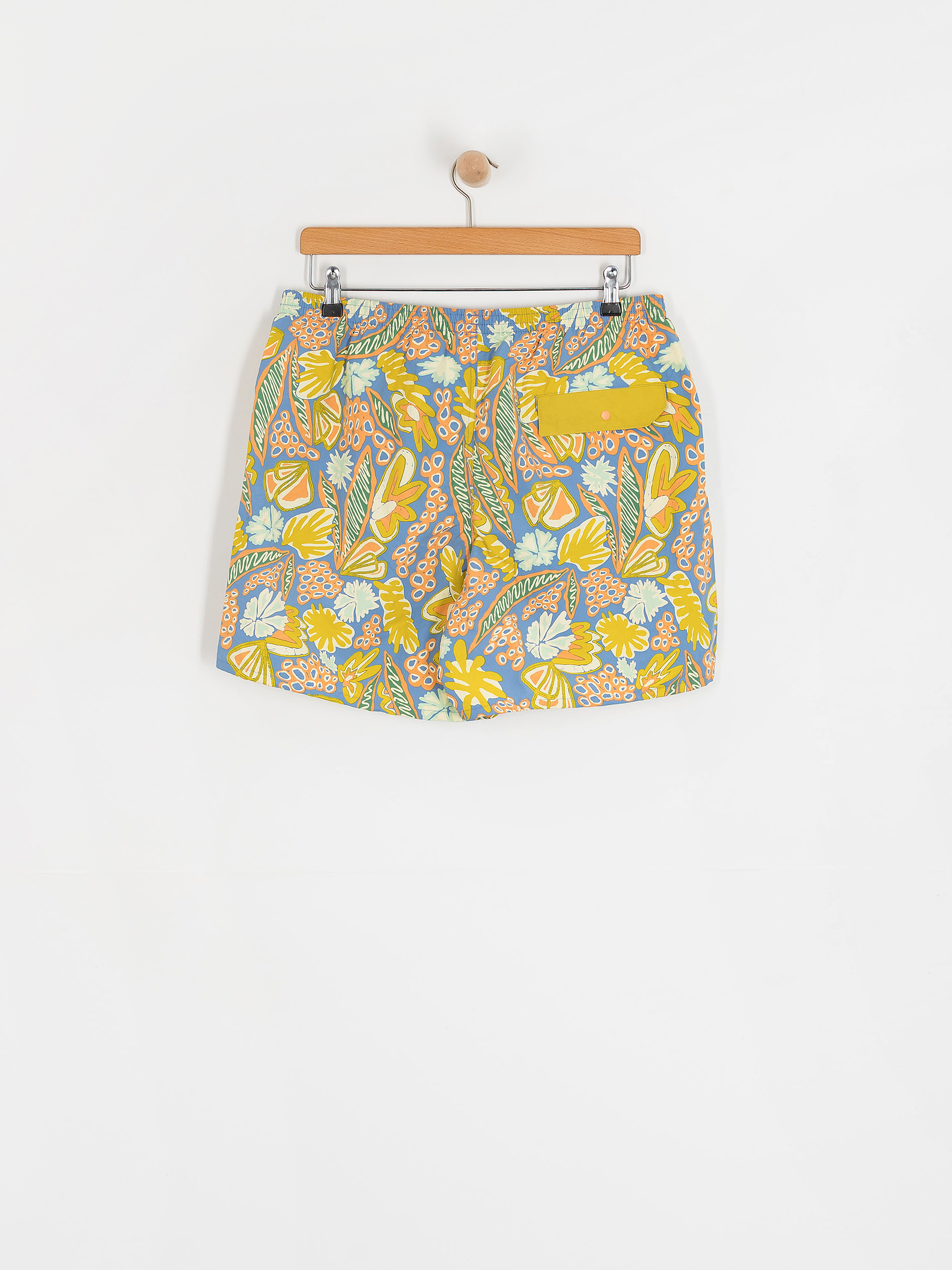 Rövidnadrág Patagonia Baggies Shorts 5in (flourish/abundant blue)