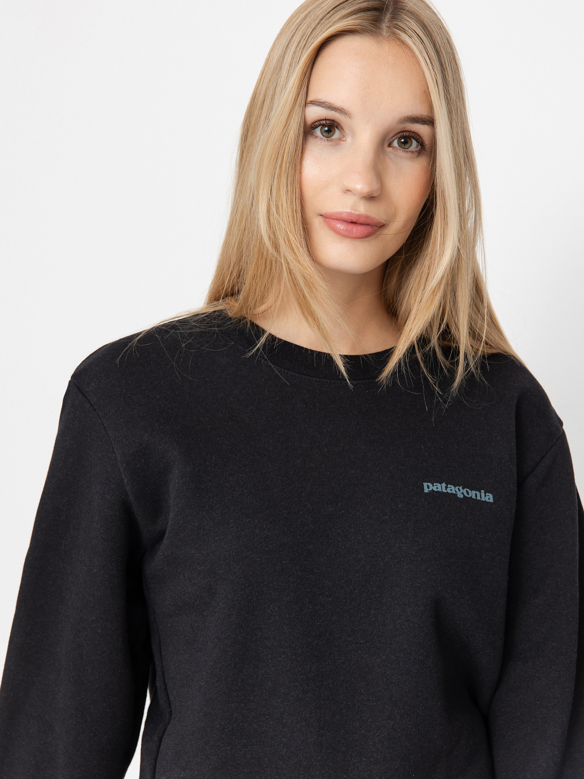 Pulóver Patagonia Fitz Roy Icon Uprisal (ink black)