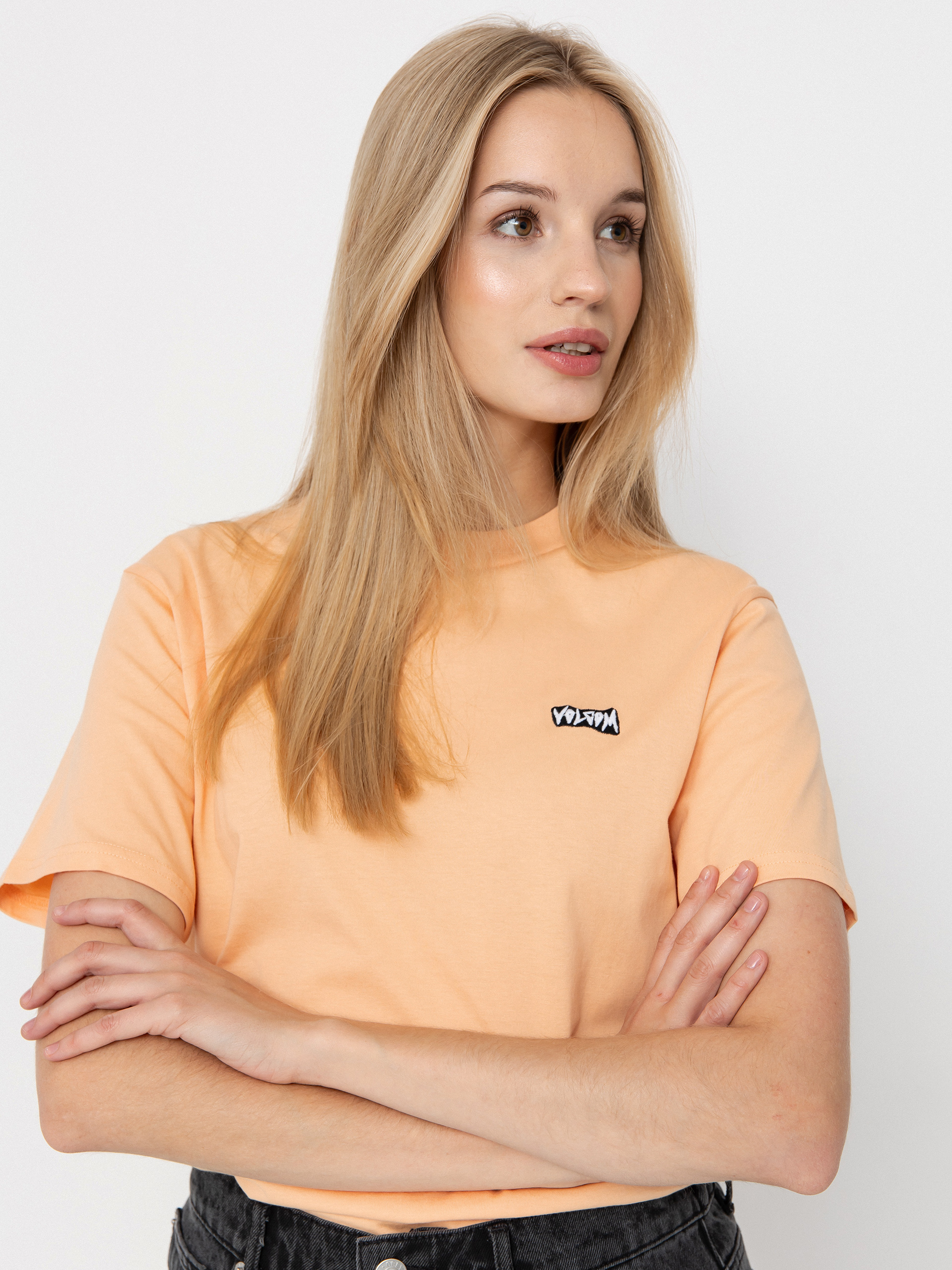 Volcom Spikstone Wmn Póló (pale peach)
