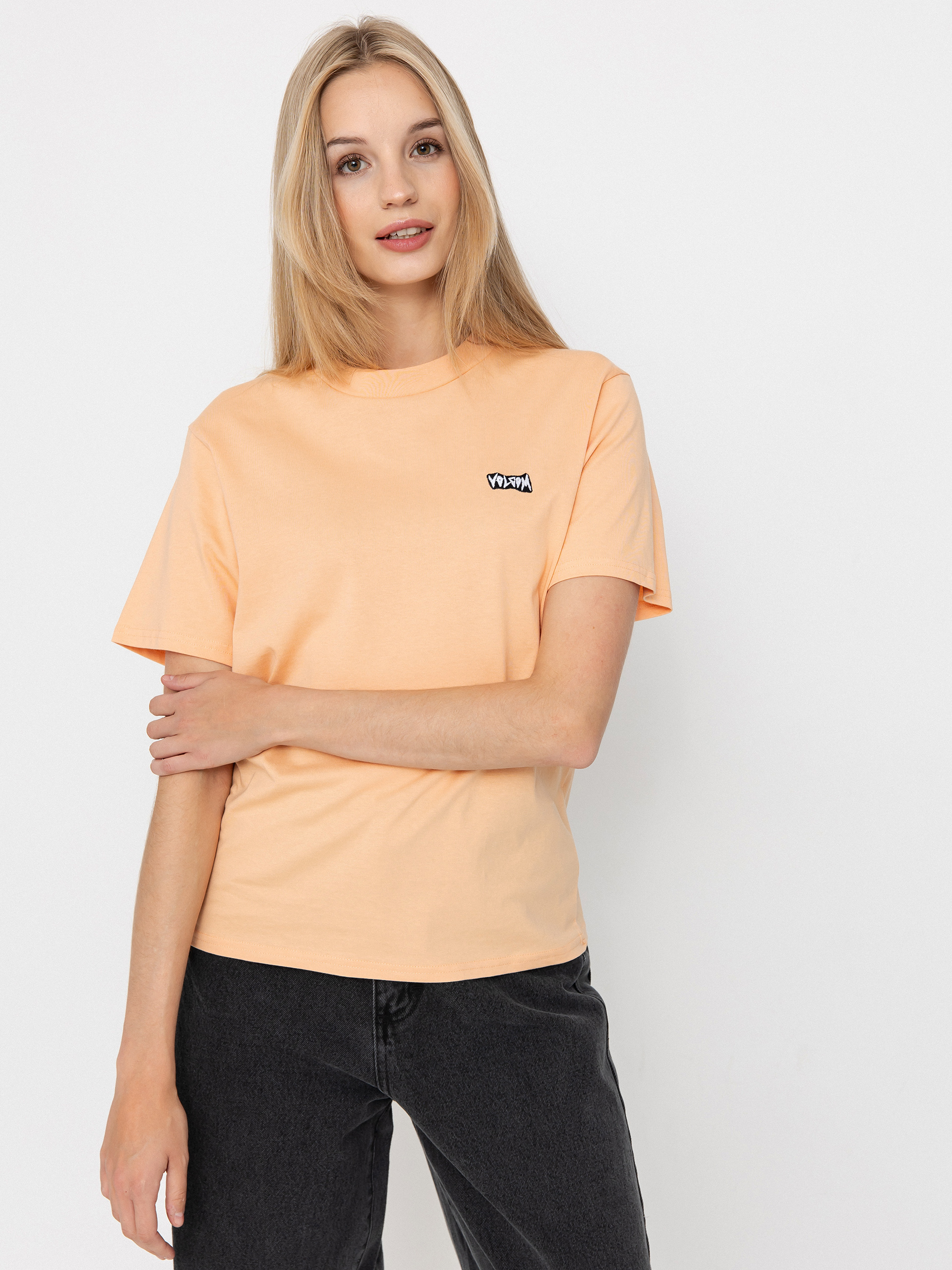 Volcom Spikstone Wmn Póló (pale peach)