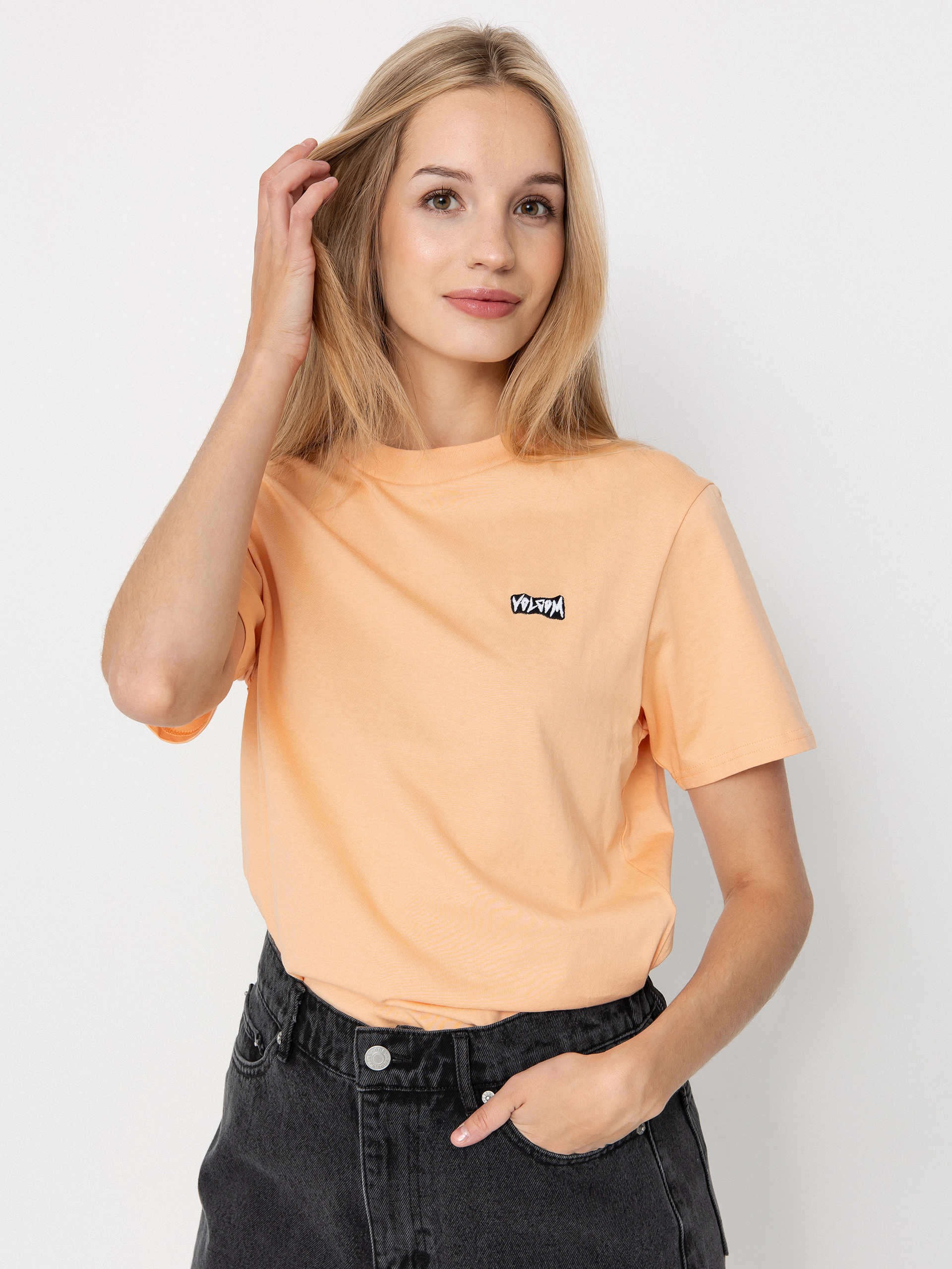 Volcom Spikstone Wmn Póló (pale peach)