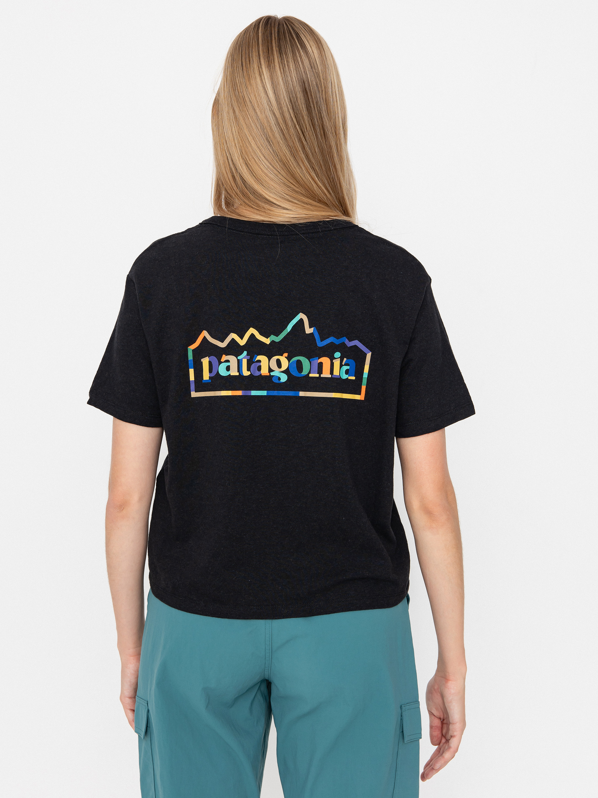 Patagonia Unity Fitz Easy Cut Responsibili Wmn Póló (ink black)