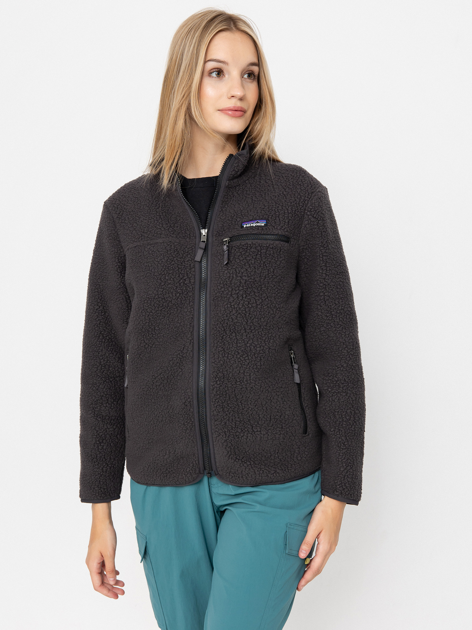 Dzseki Patagonia Retro Pile Wmn (ink black)